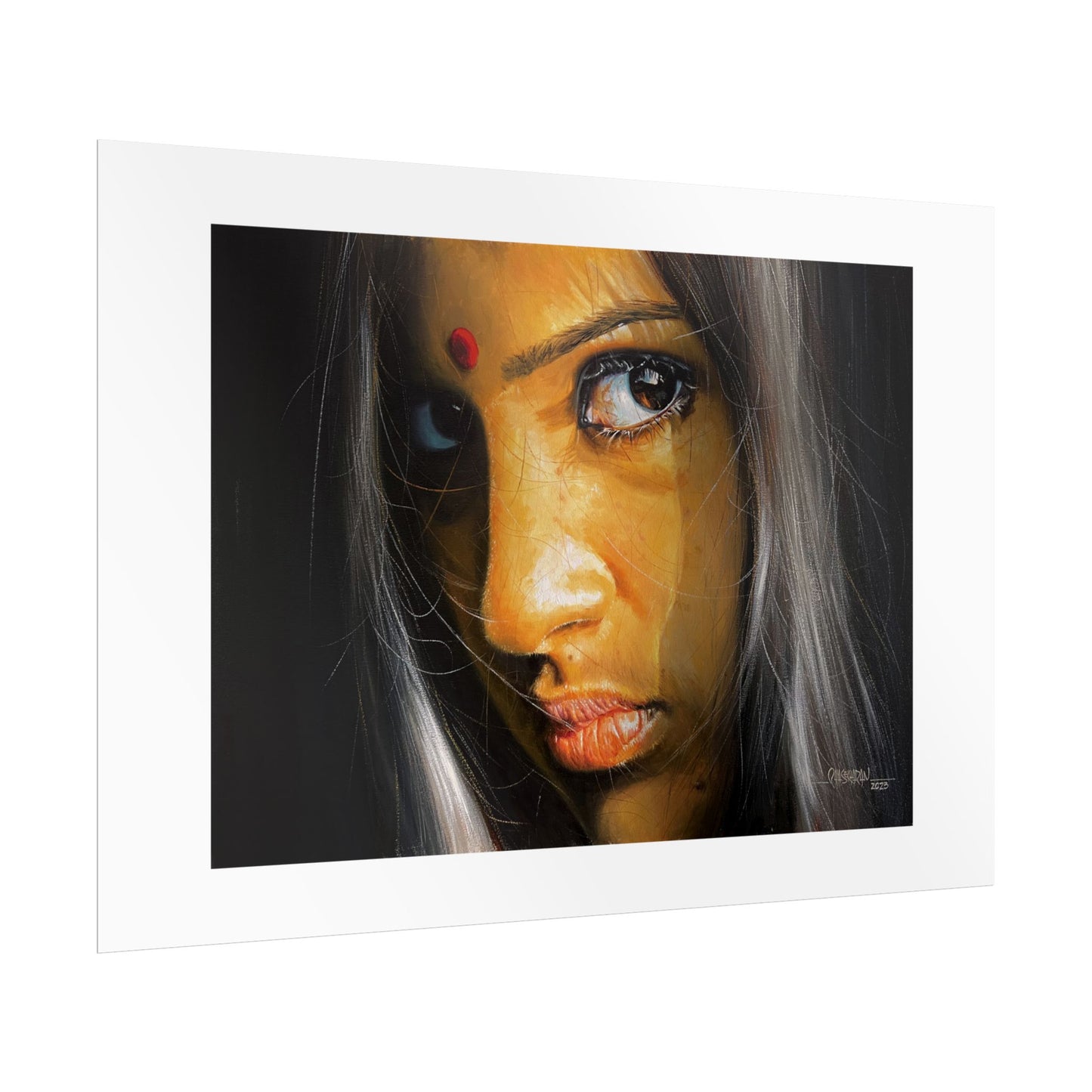 Razor Edged by Rajasekharan Parameswaran Wall Art Print