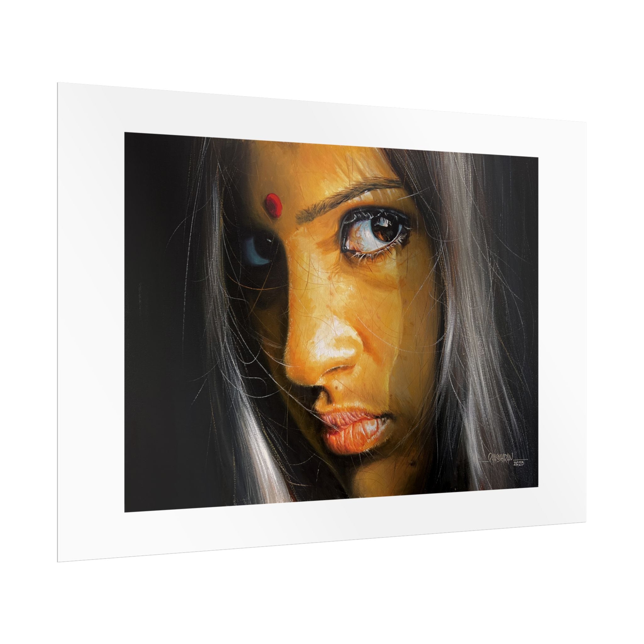 Razor Edged by Rajasekharan Parameswaran Wall Art Print