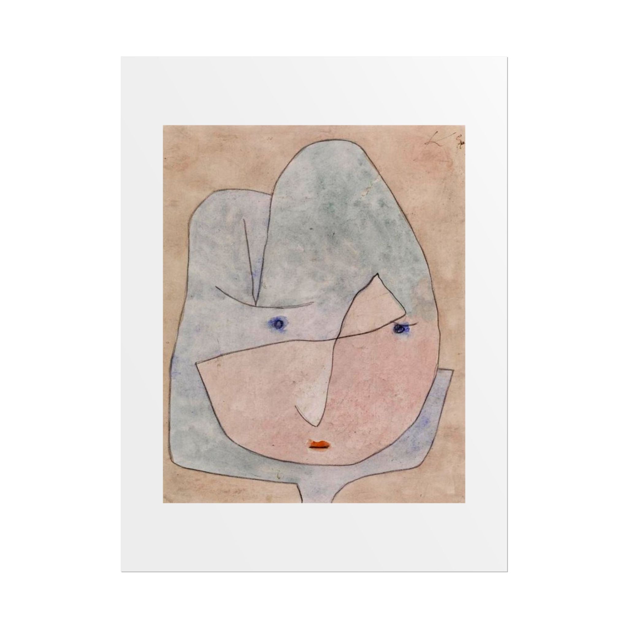 This Bloom is About to Wither by Paul Klee Wall Art Print