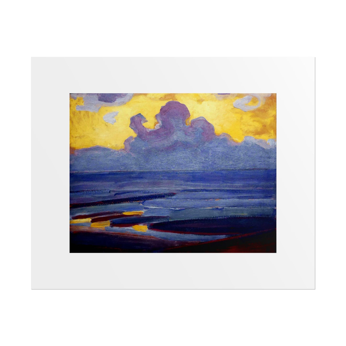 By The Sea by Piet Mondrian Wall Art Print
