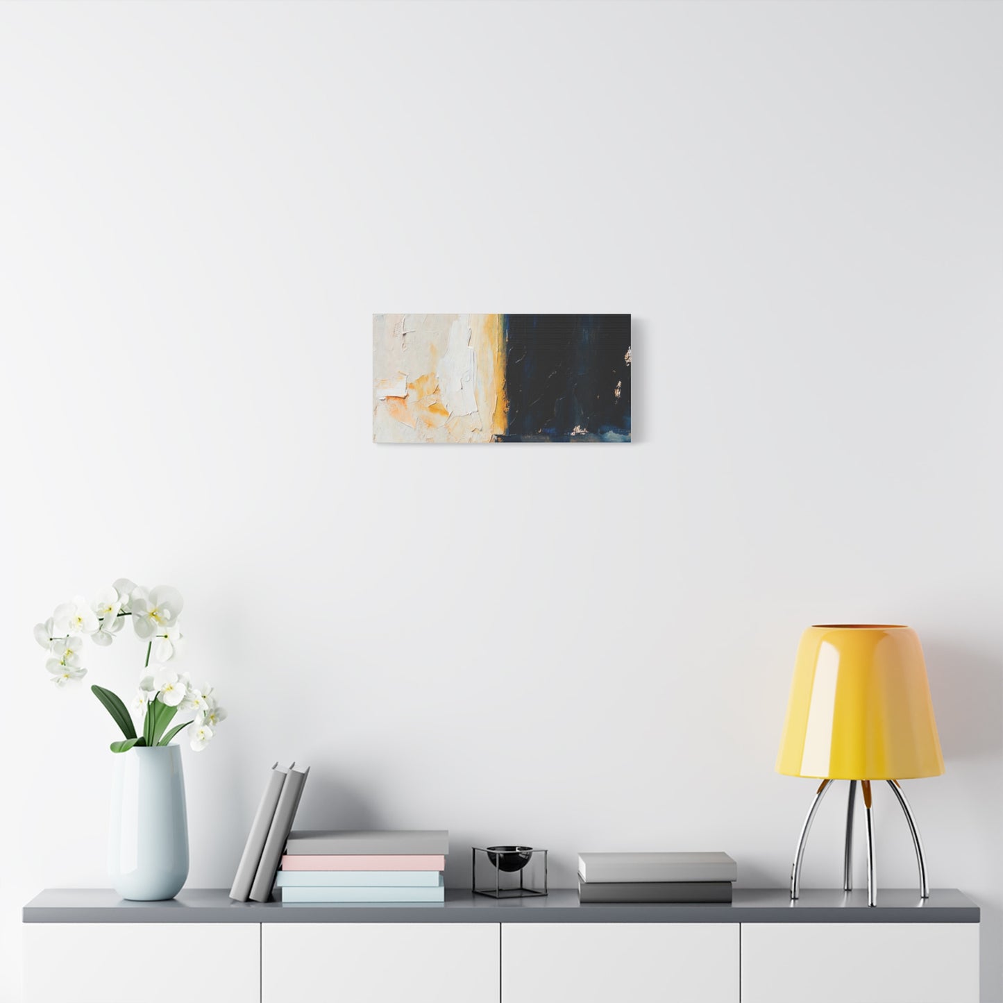 Abstract Coastal Light Matte Canvas Print — Stretched 1.25"