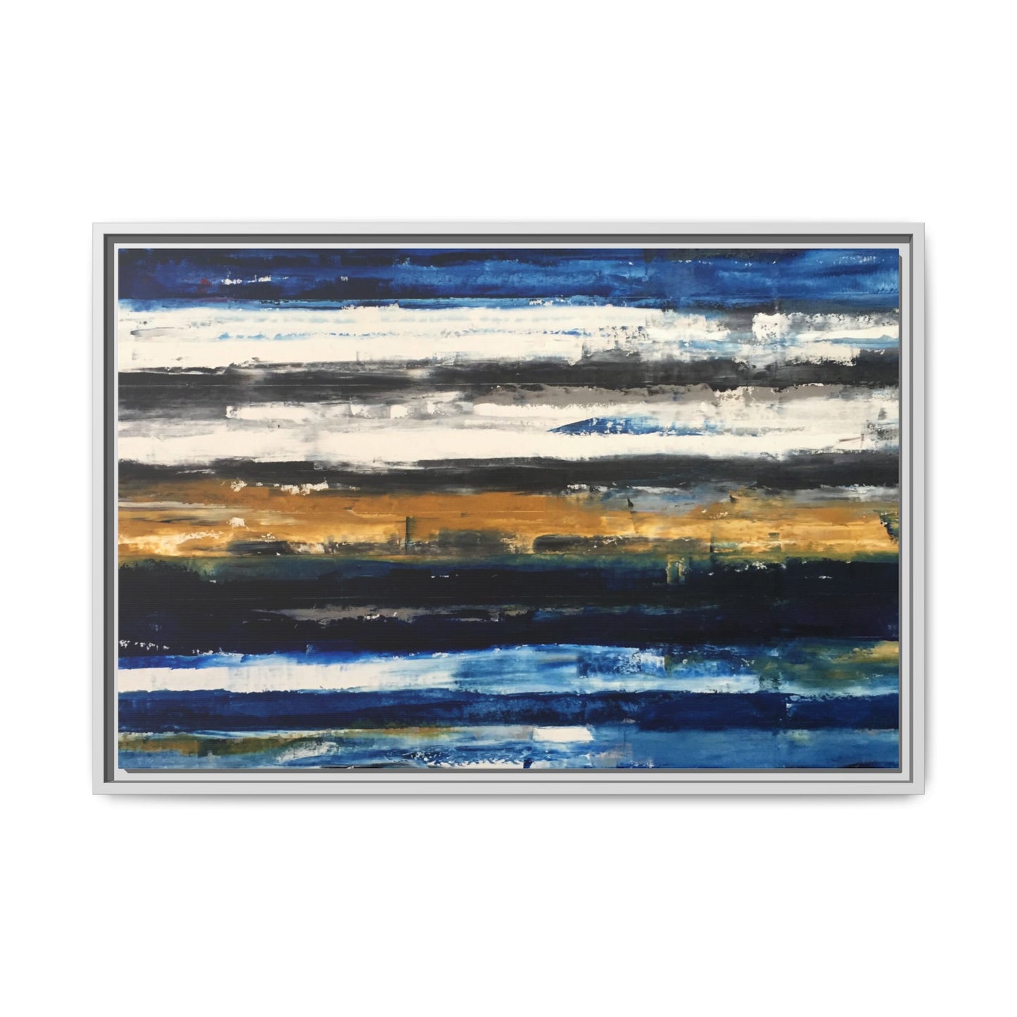Tiny Buddha by Todd Williamson Framed Matte Canvas Abstract  Wall Art