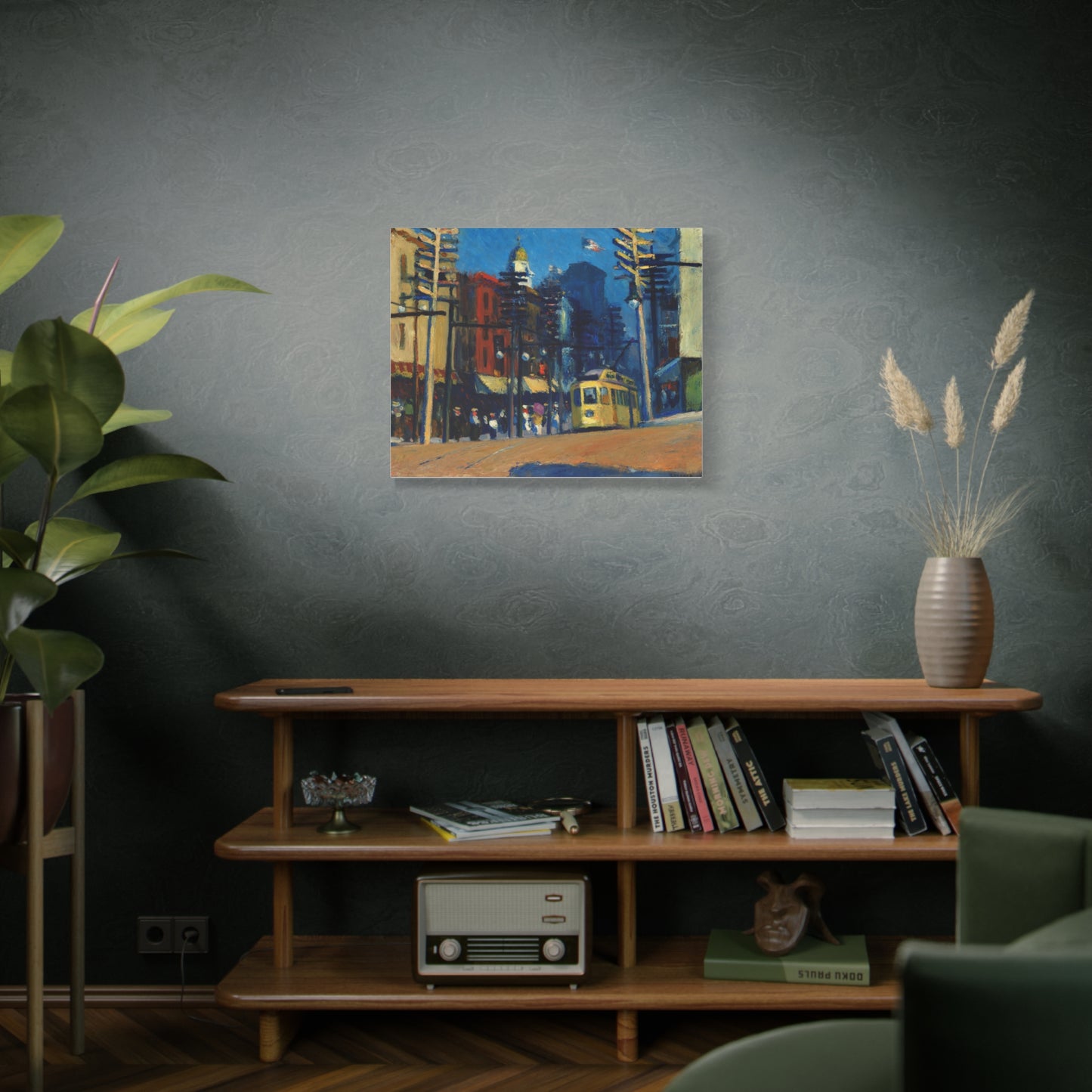 Yonkers by Edward Hopper Matte Canvas Wall Art Print