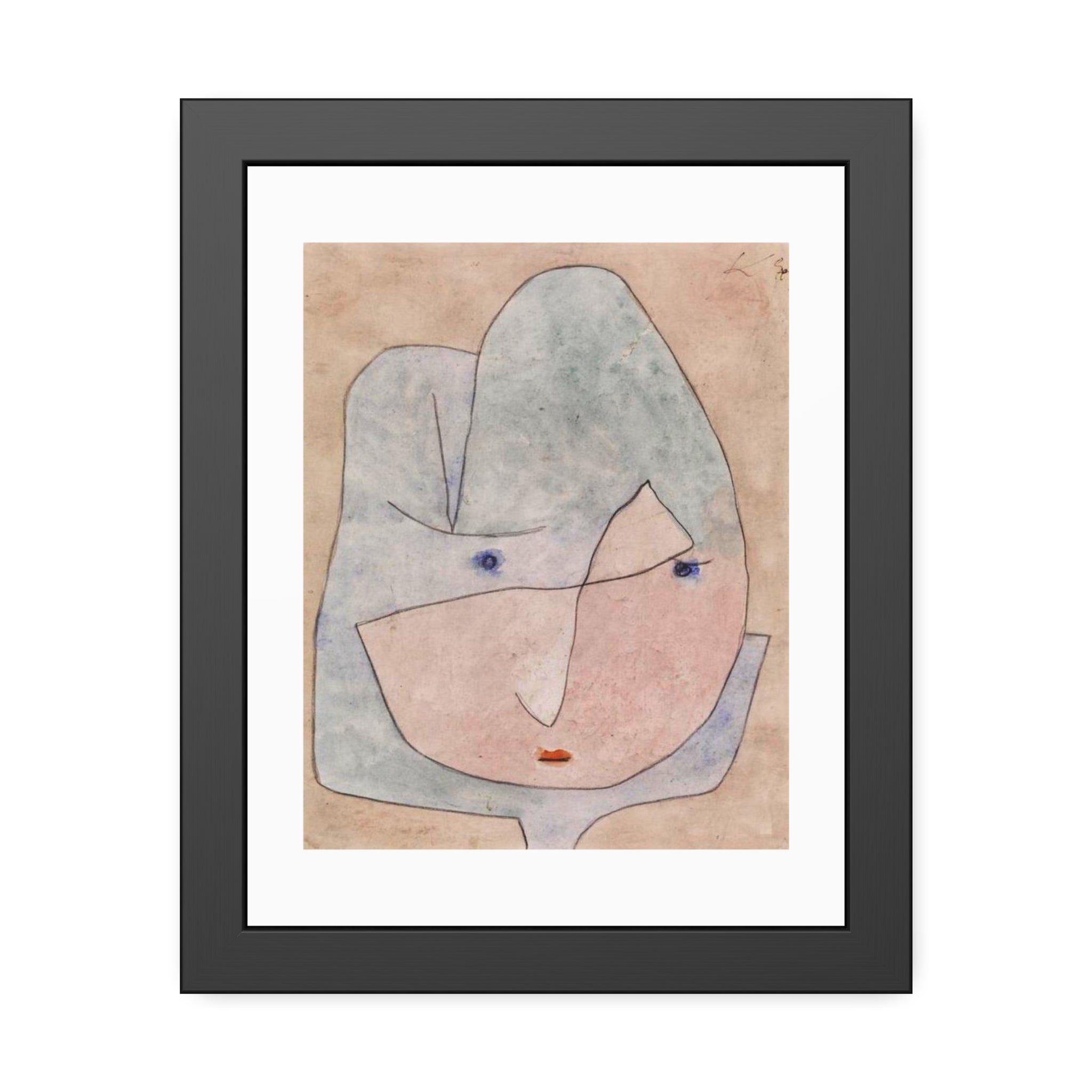 This Bloom is About to Wither by Paul Klee Framed Wall Art Poster
