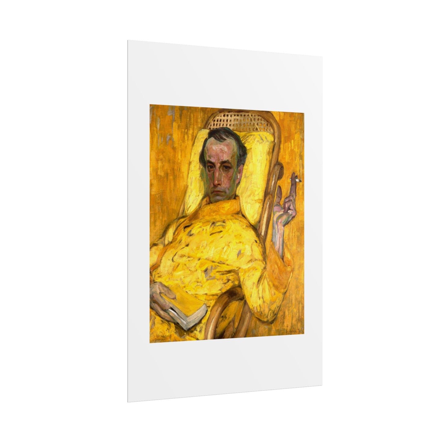 The Yellow Scale by František Kupka Wall Art Print