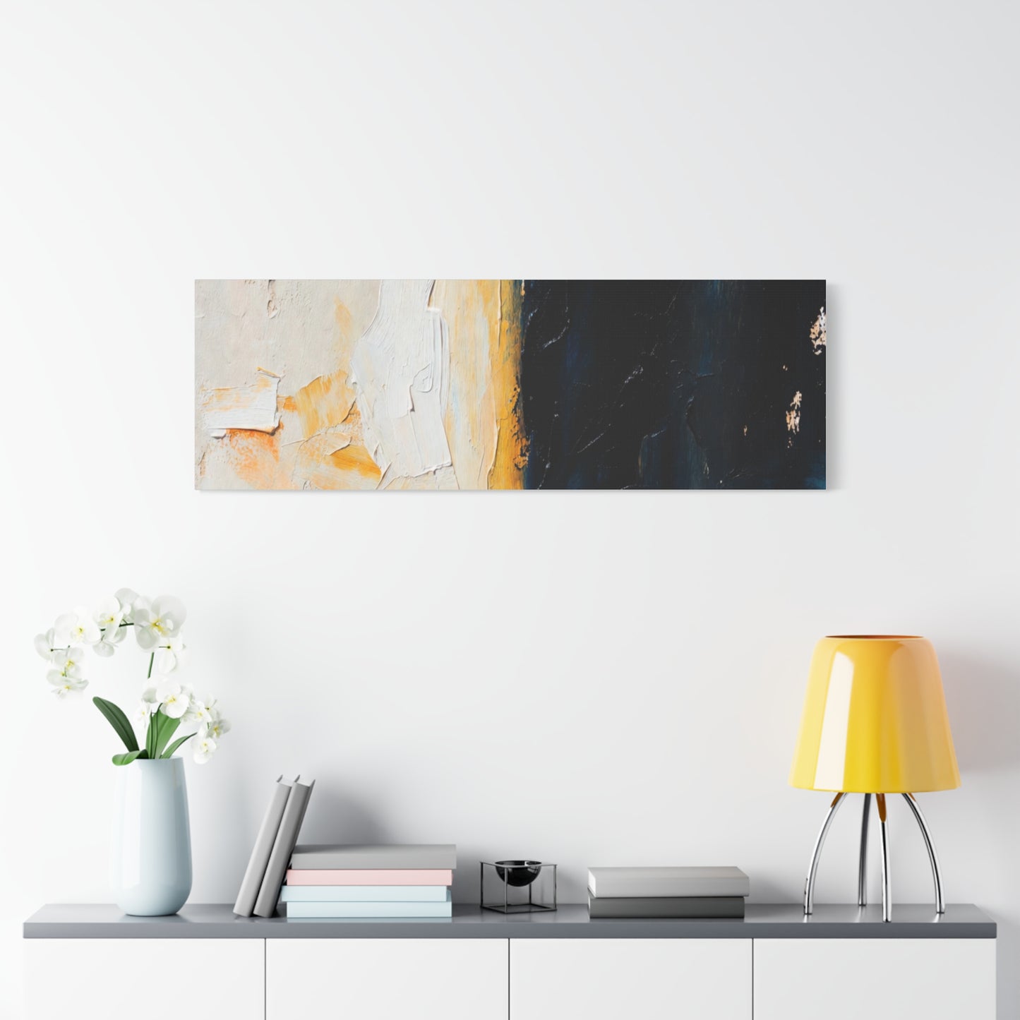 Abstract Coastal Light Matte Canvas Print — Stretched 1.25"