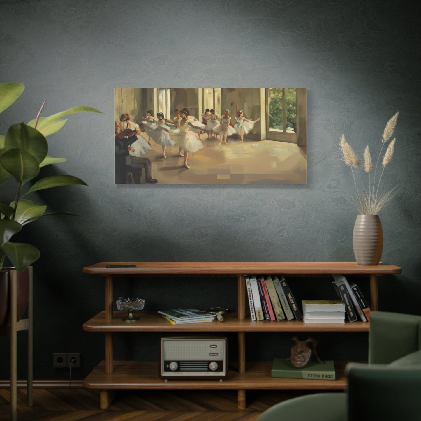 Ballet Rehearsal Matte Canvas