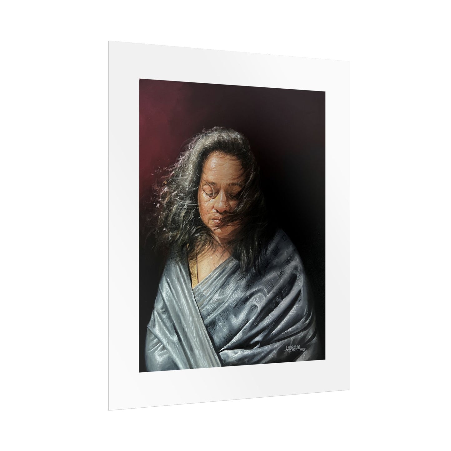 Tempest by Rajasekharan Parameswaran Wall Art Print