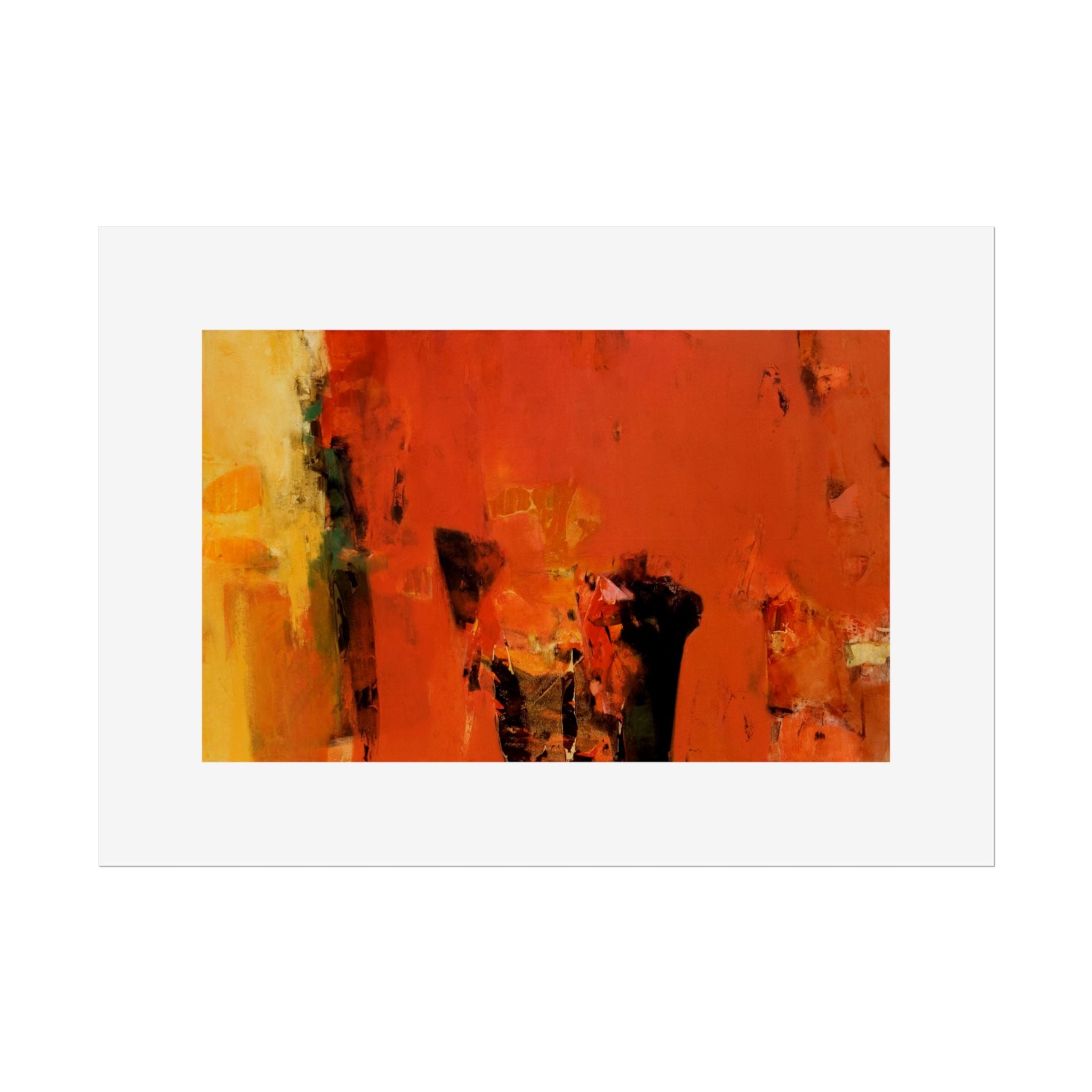 Painting by ravi mandlik Wall Art Print