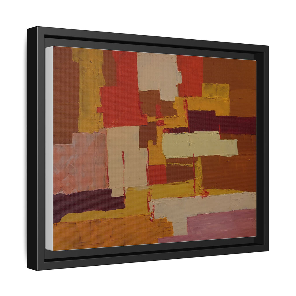 Tableau Confusion by Nicolae Calancea Framed Canvas Wall Art Print