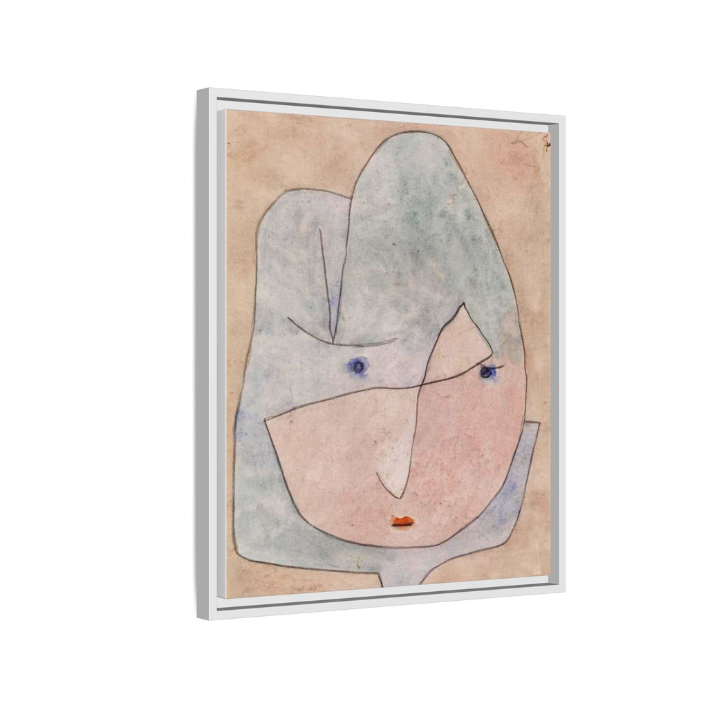 This Bloom is About to Wither by Paul Klee  Framed Matte Canvas Wall Art Print