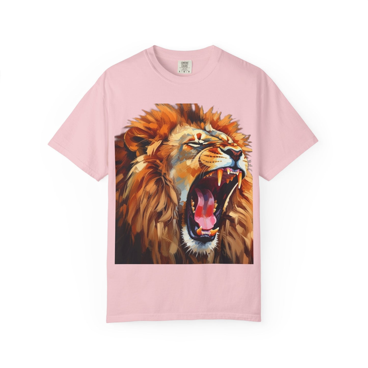 Roaring Lion T-Shirt Bold Wildlife Graphic Tee