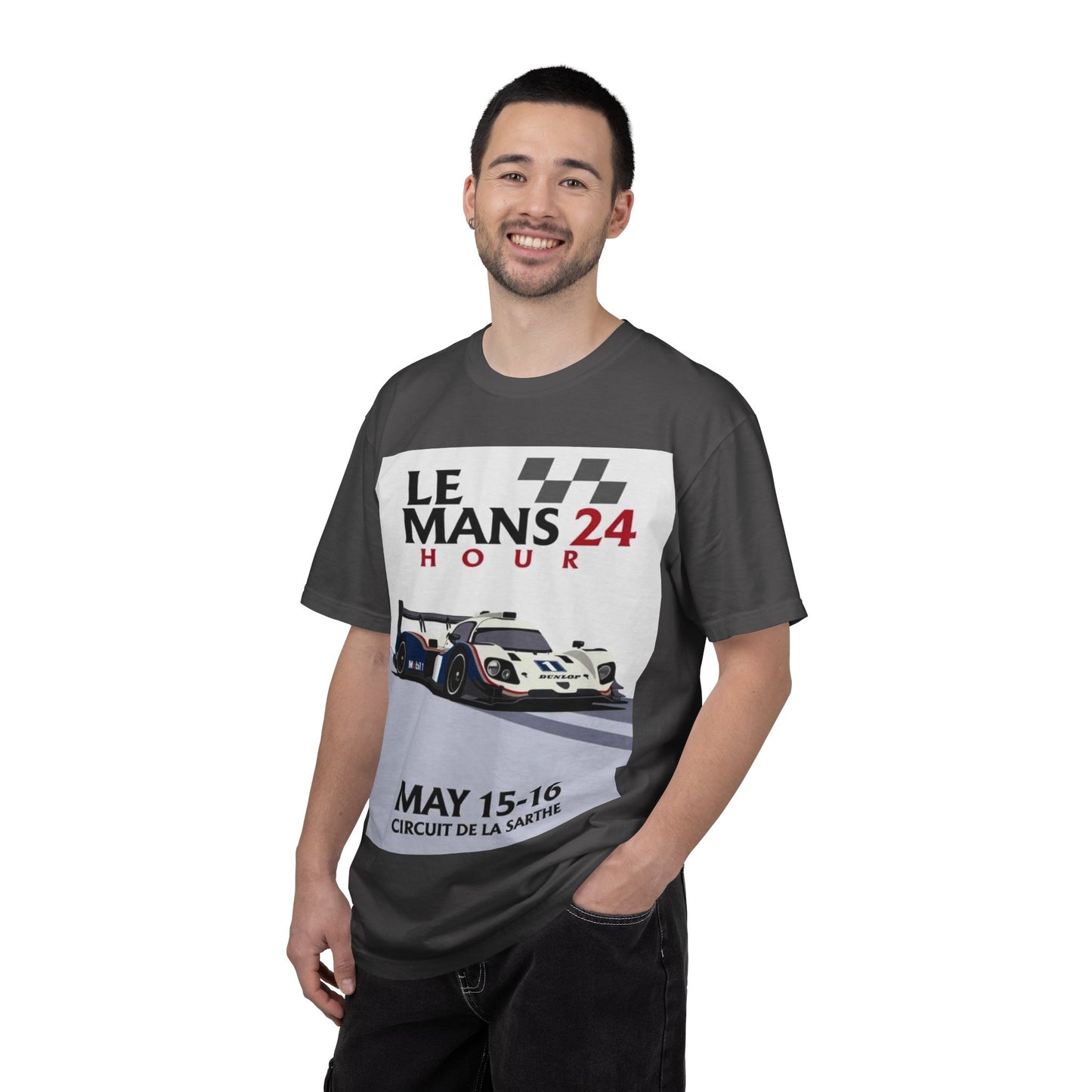 Le Mans 24 Hour Racing Poster T-Shirt — May 15-16 Circuit de la Sarthe