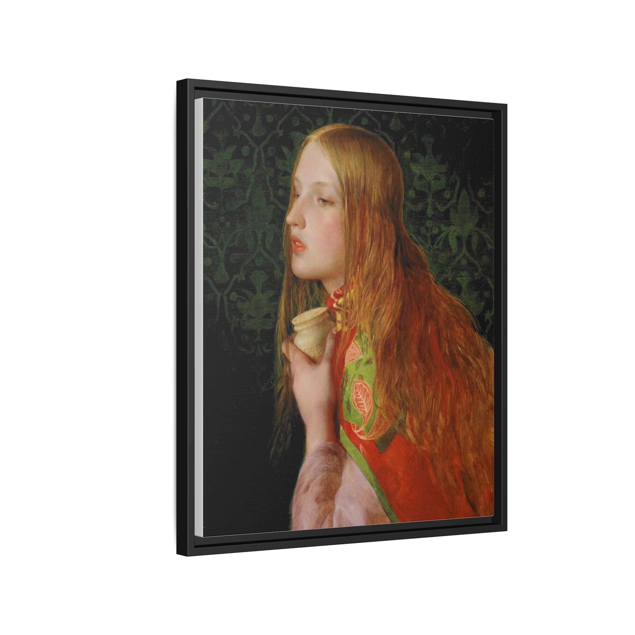 Mariya Magdalena by Frederick Sandys Framed Matte Canvas Wall Art Print