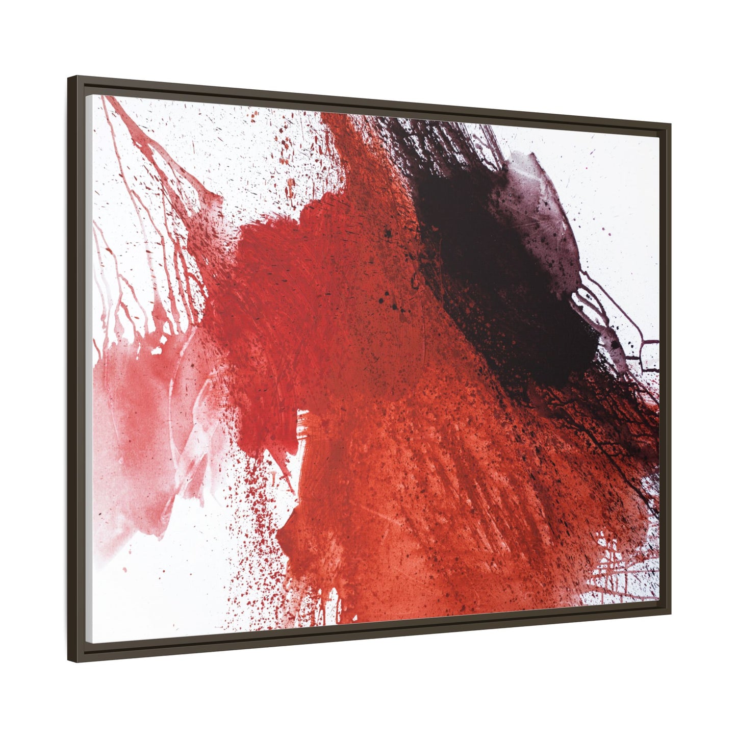 Flame by Natalija Miladinovic Matte Canvas Framed Wall Art