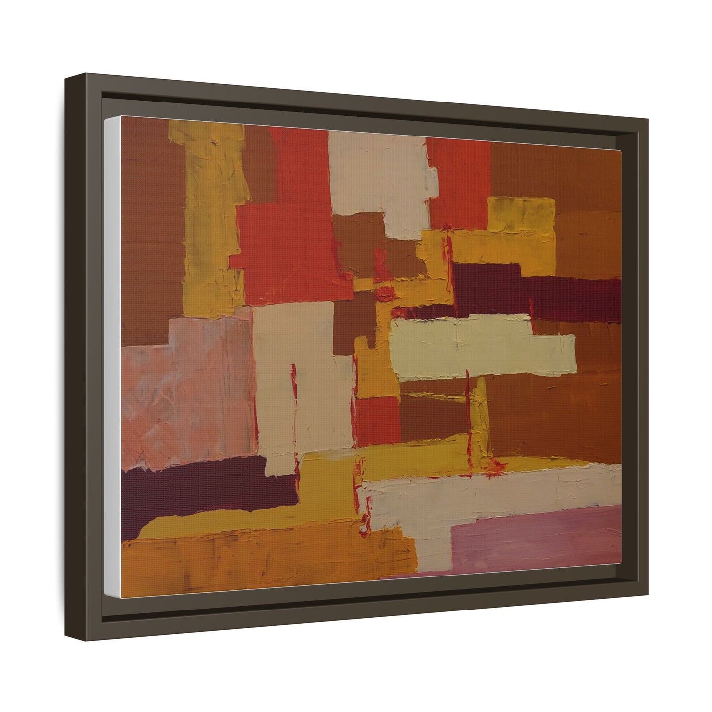 Tableau Confusion by Nicolae Calancea Framed Canvas Wall Art Print