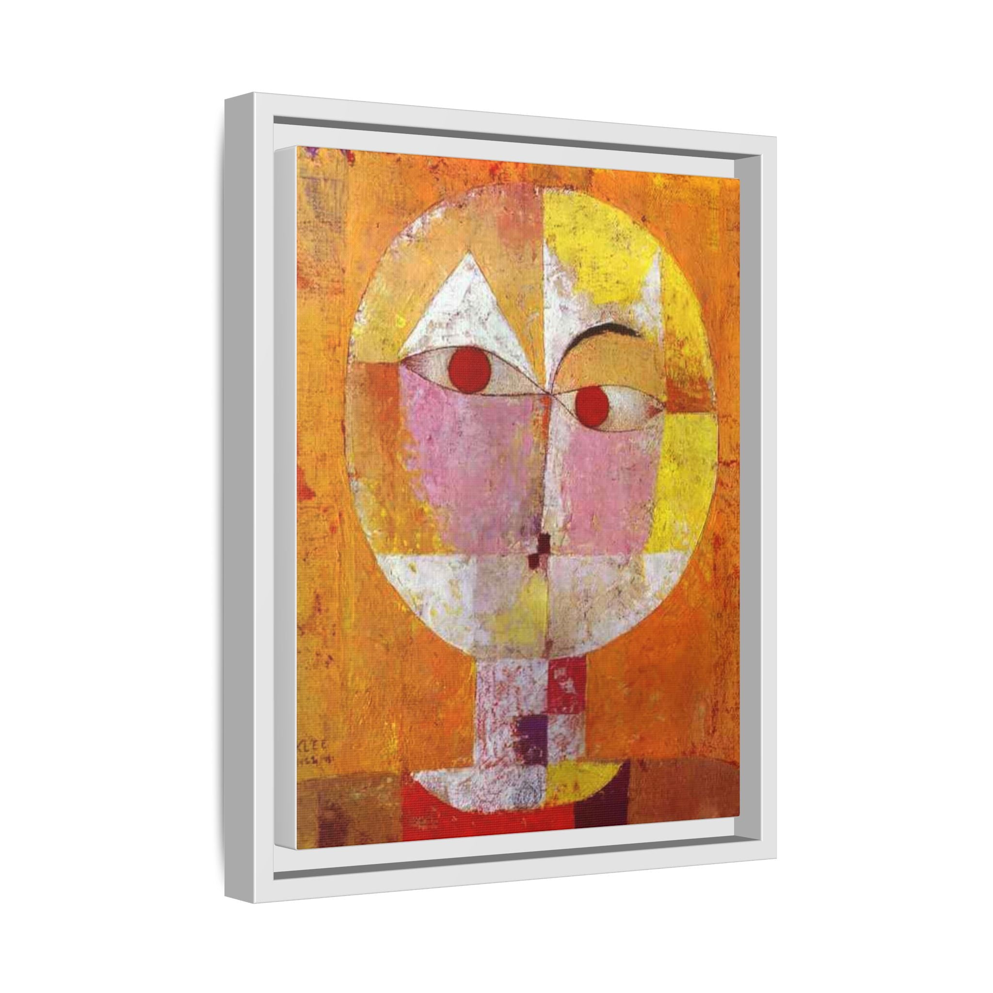Senecio II by Paul Klee Canvas Framed Wall Art Print