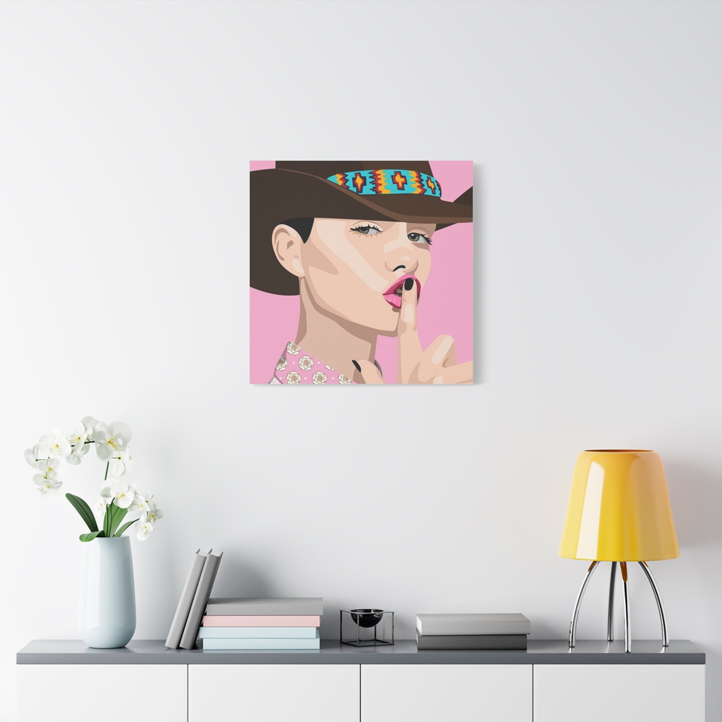 Vivid 63 by Orit Fuchs Canvas Wall Art Matte Stretched