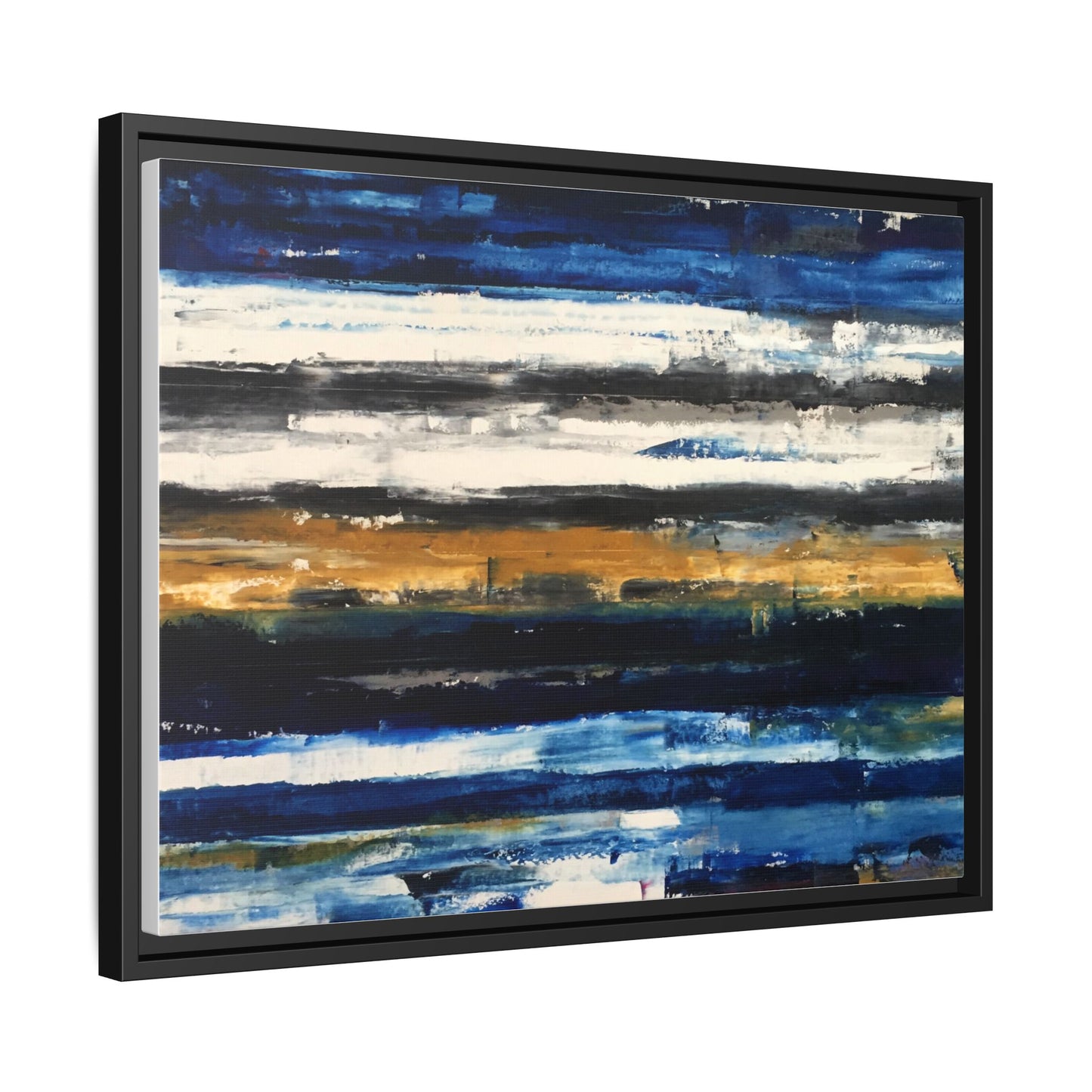 Tiny Buddha by Todd Williamson Framed Matte Canvas Abstract  Wall Art