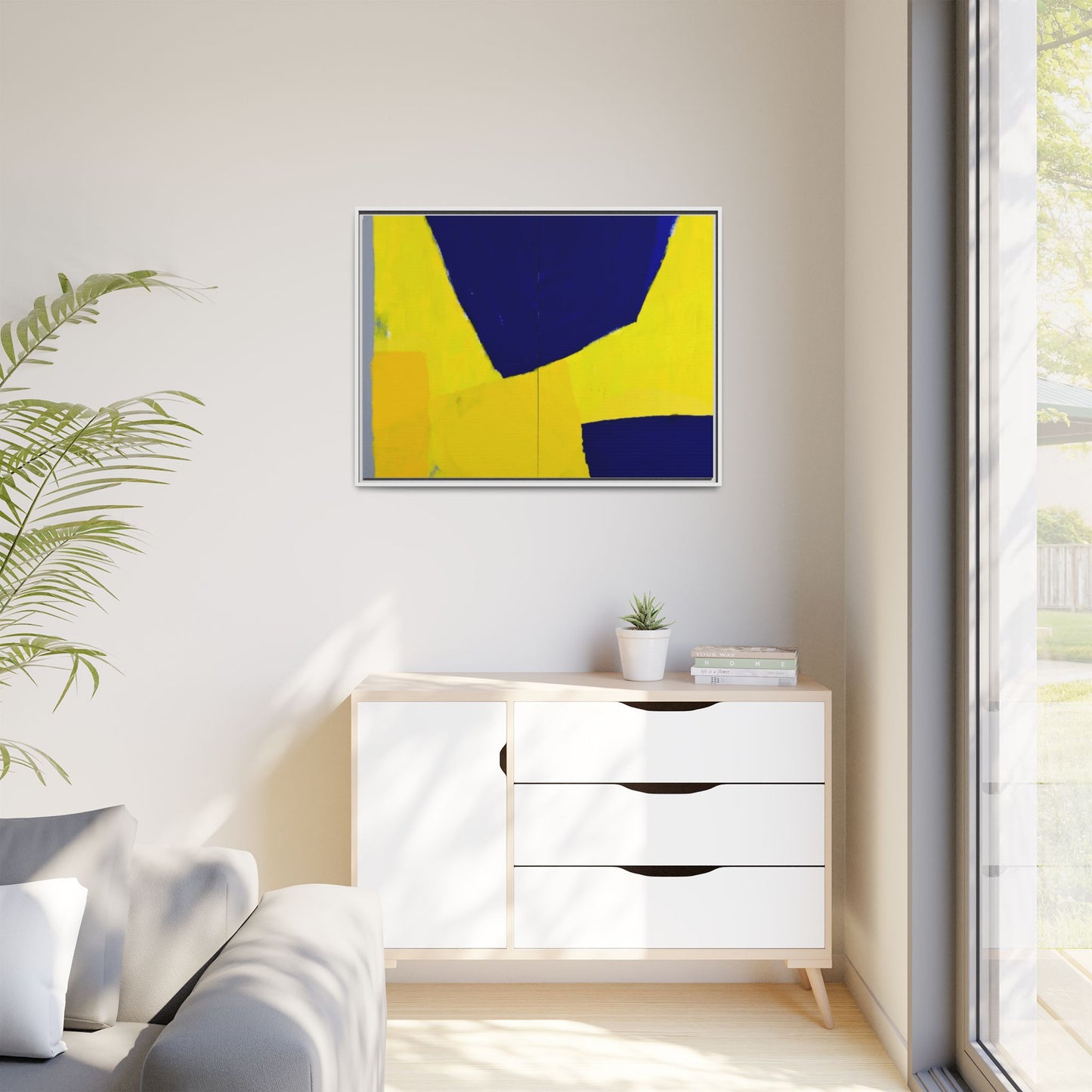 Lantenhammer by Lageplan Atelier Framed Modern Wall Art
