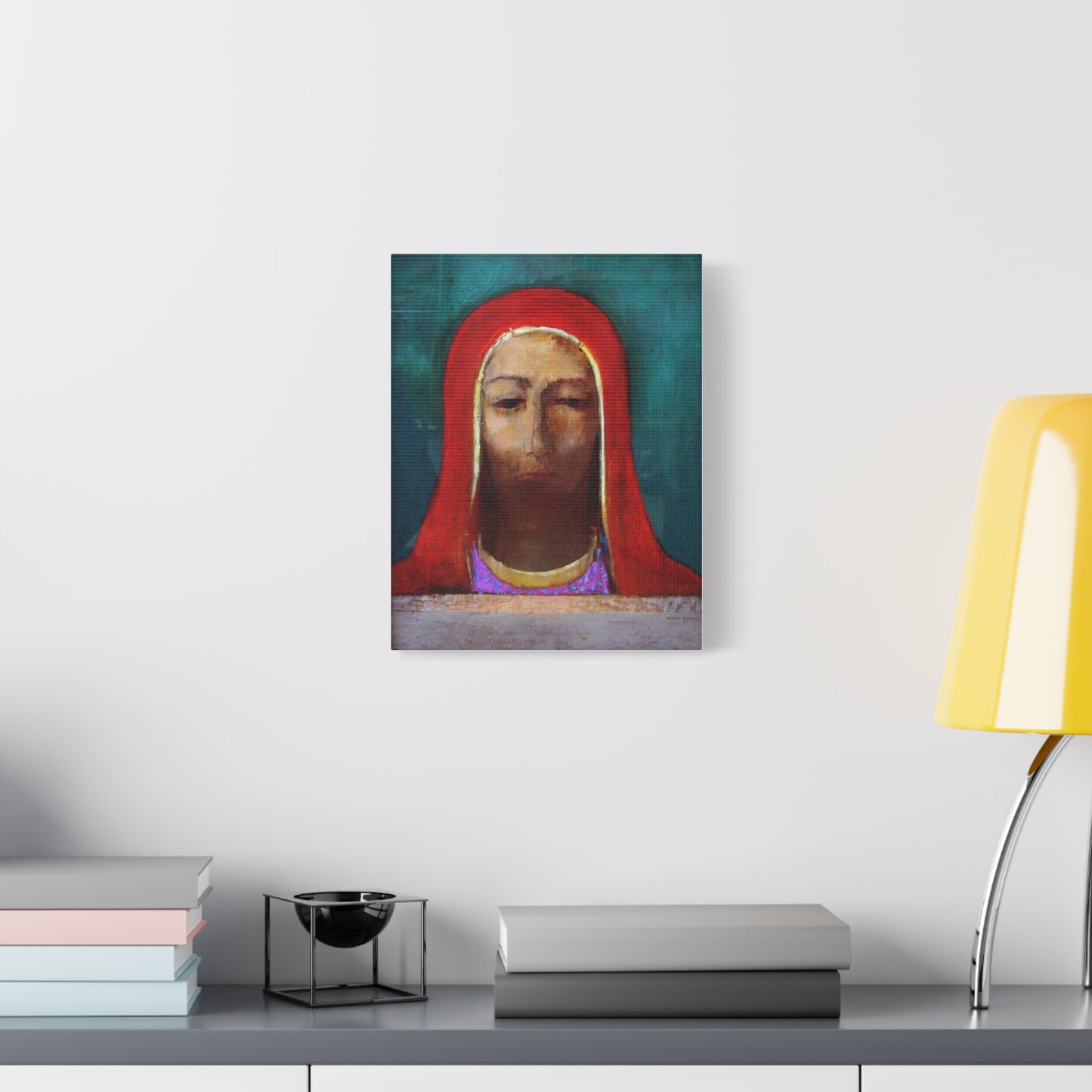 Le Silence by Odilon Redon Matte Canvas Wall Art Print