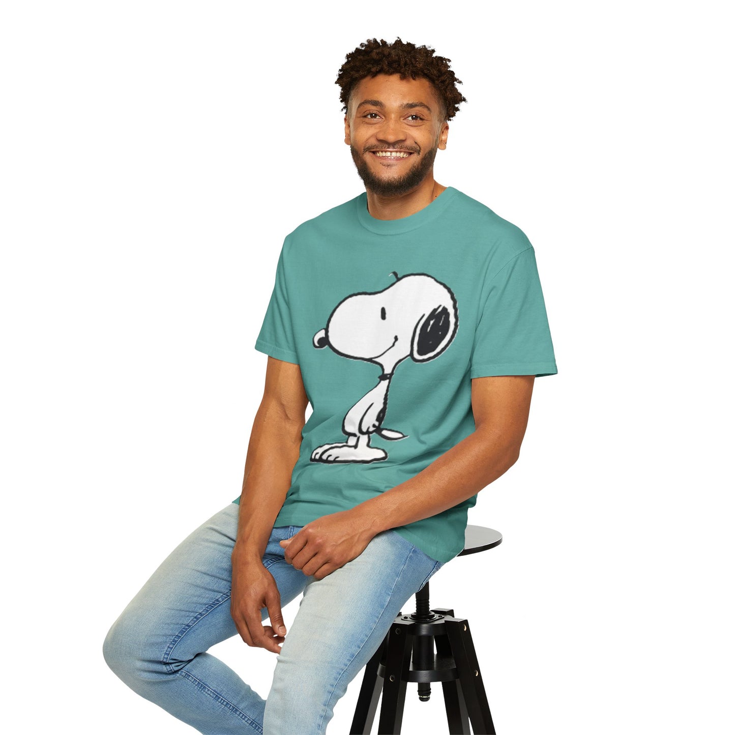 Classic Snoopy Unisex Garment-Dyed T-shirt