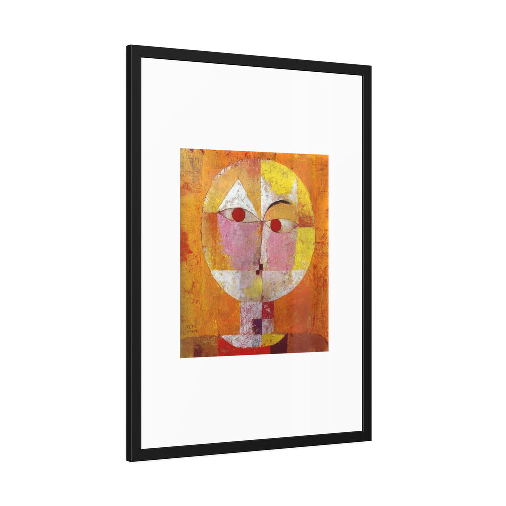 Senecio II by Paul Klee Framed Wall Art Poster