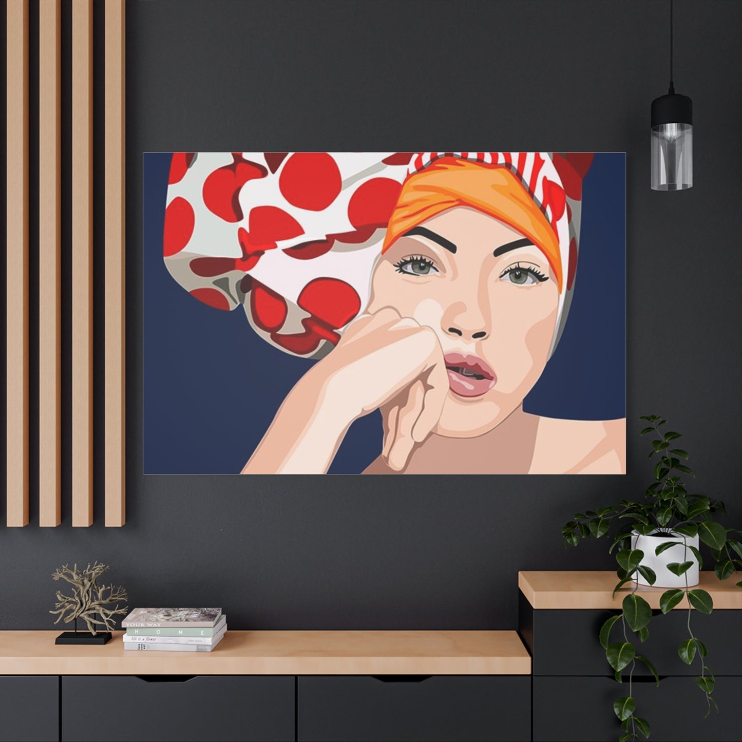 Vivid 20 by Orit Fuchs Canvas Wall Art Print