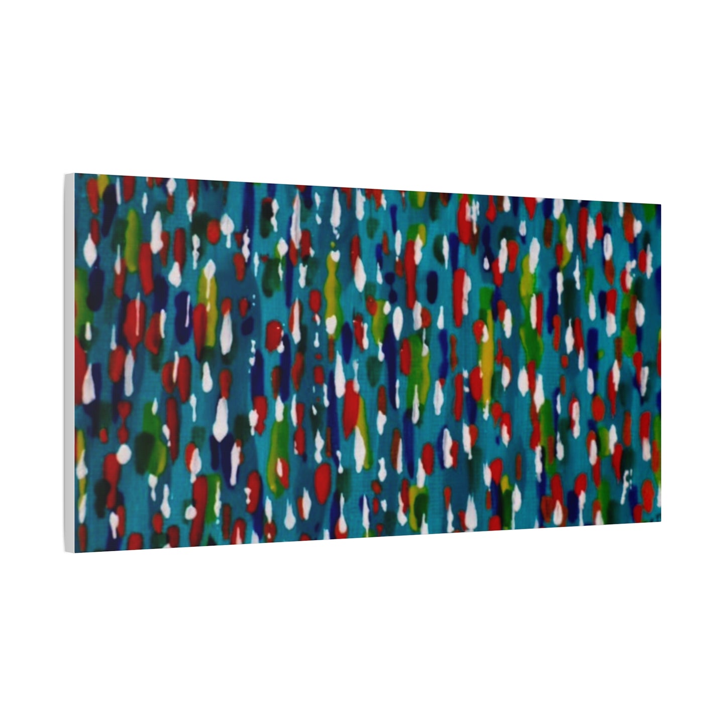 Colours Of The Soul Reflecting On Water by Ariel Chavarro Avila Matte Canvas Wall Art