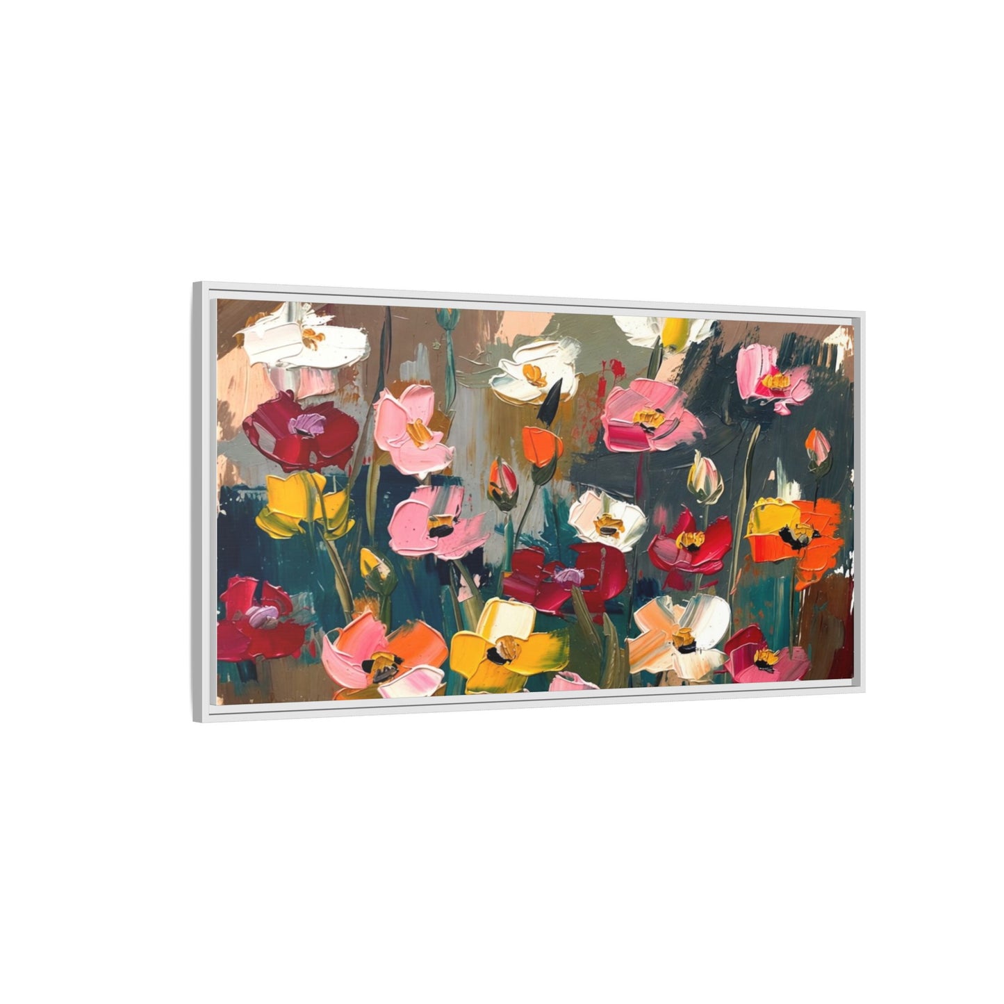 Matte Canvas, Framed (Multi-color)