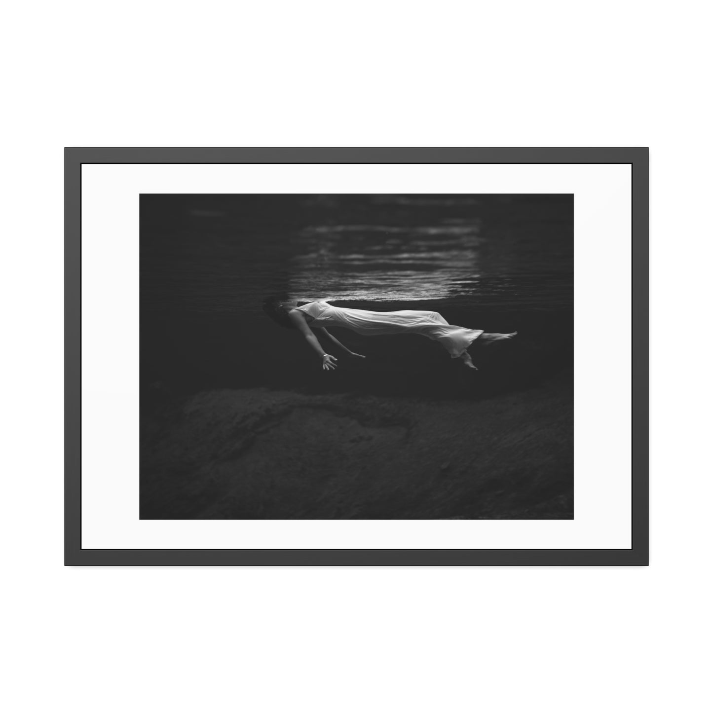 Weeki Wachee spring by Toni Frissell Framed Poster