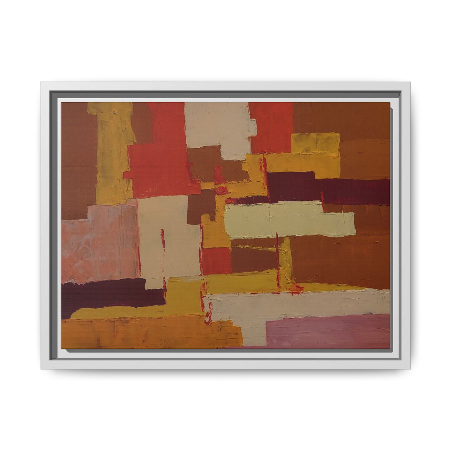Tableau Confusion by Nicolae Calancea Framed Canvas Wall Art Print
