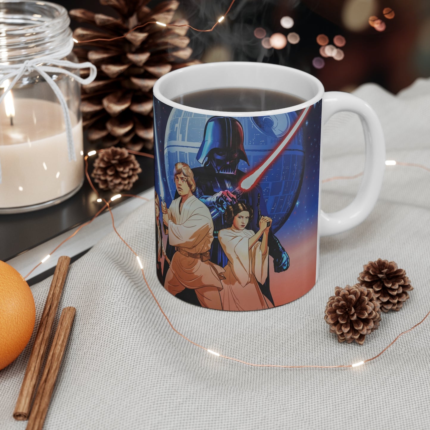 Star Wars Unlimited Mug — Retro Movie Poster Coffee Cup