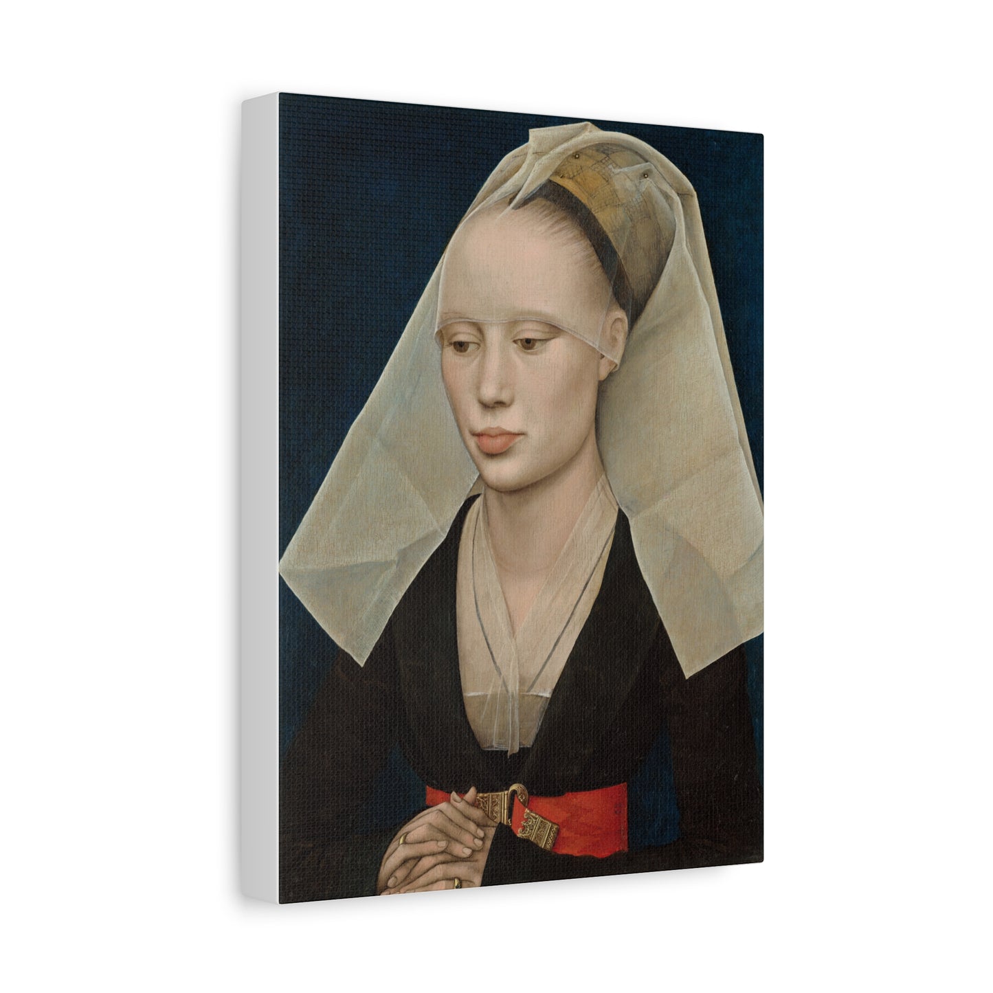 Portrait of a Lady by Rogier van der Weyden Matte Canvas Wall Art