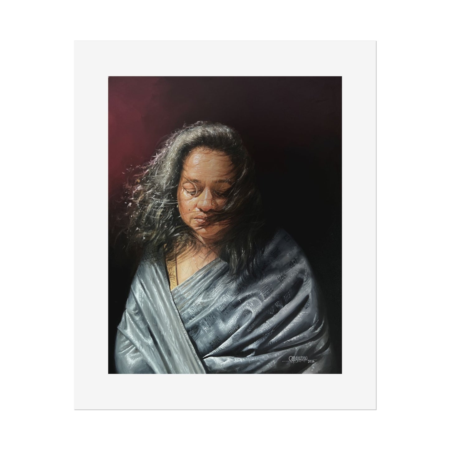 Tempest by Rajasekharan Parameswaran Wall Art Print