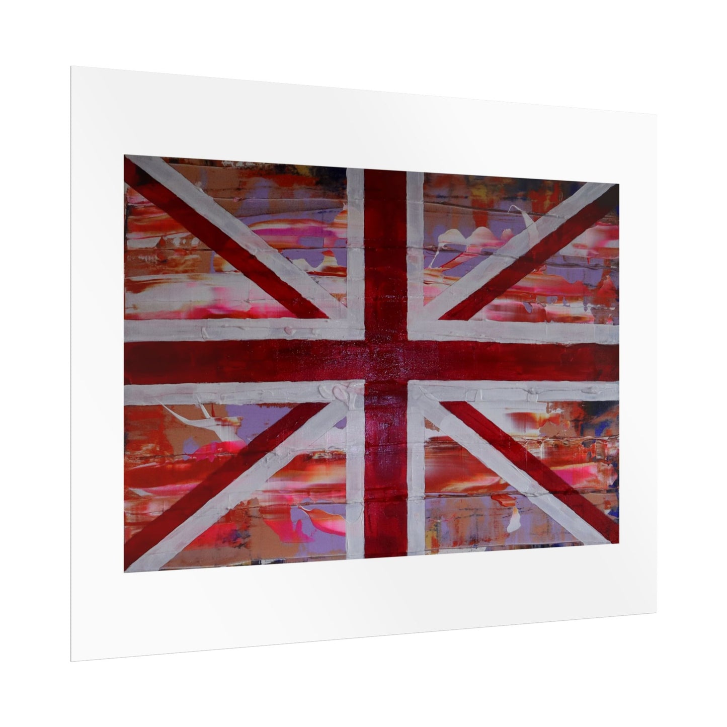 Union Jack is back! by Norman Barrett Wall Art Print