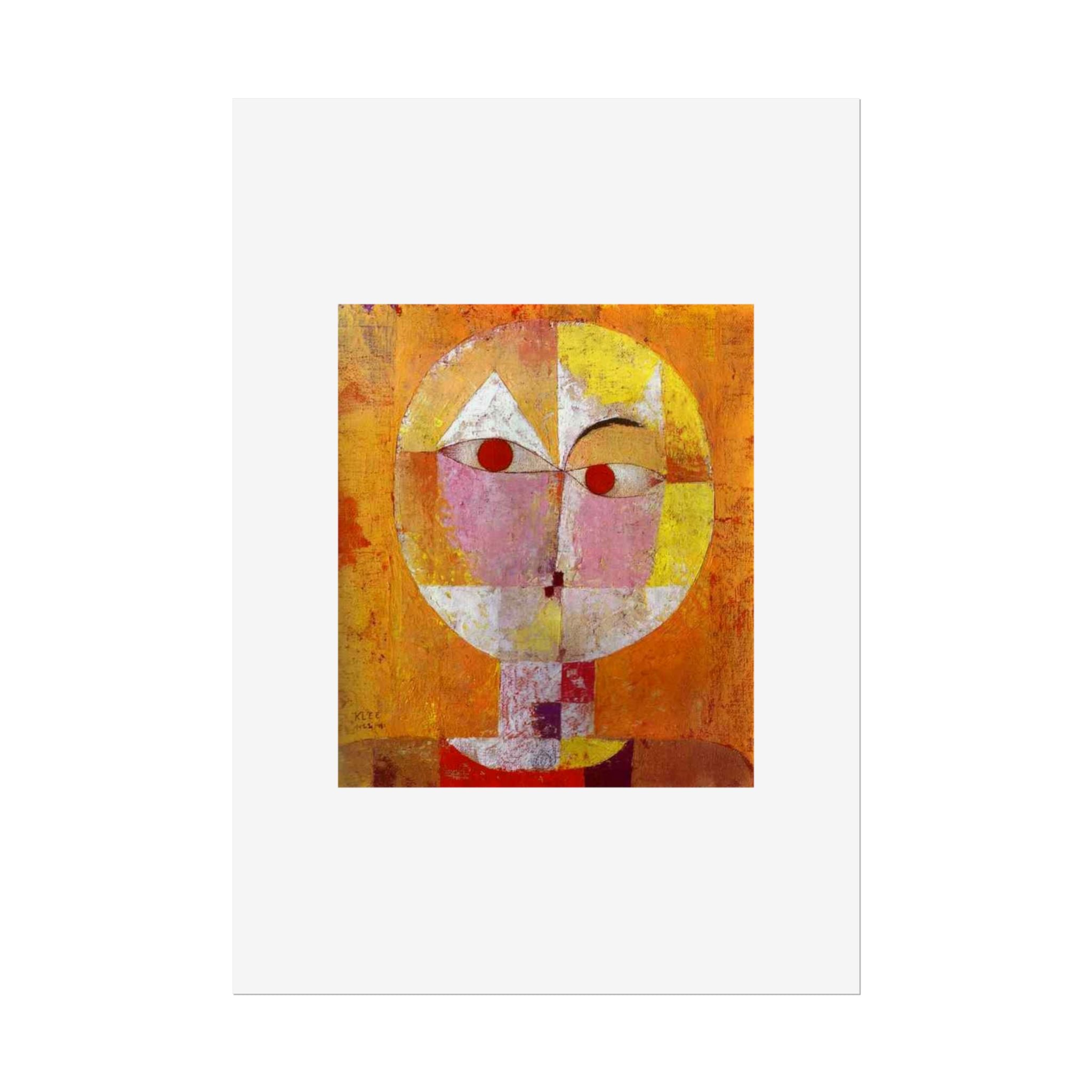 Senecio II by Paul Klee Wall Art Print