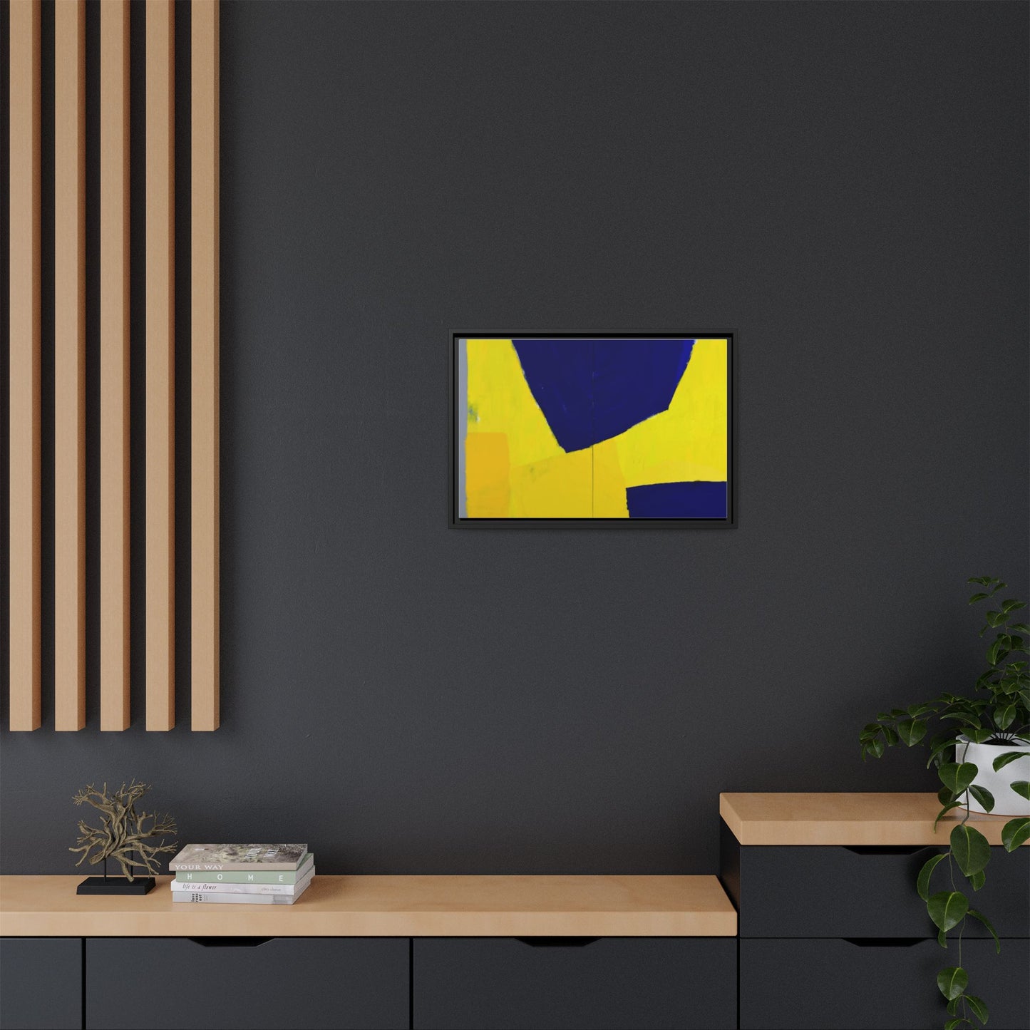 Lantenhammer by Lageplan Atelier Framed Modern Wall Art