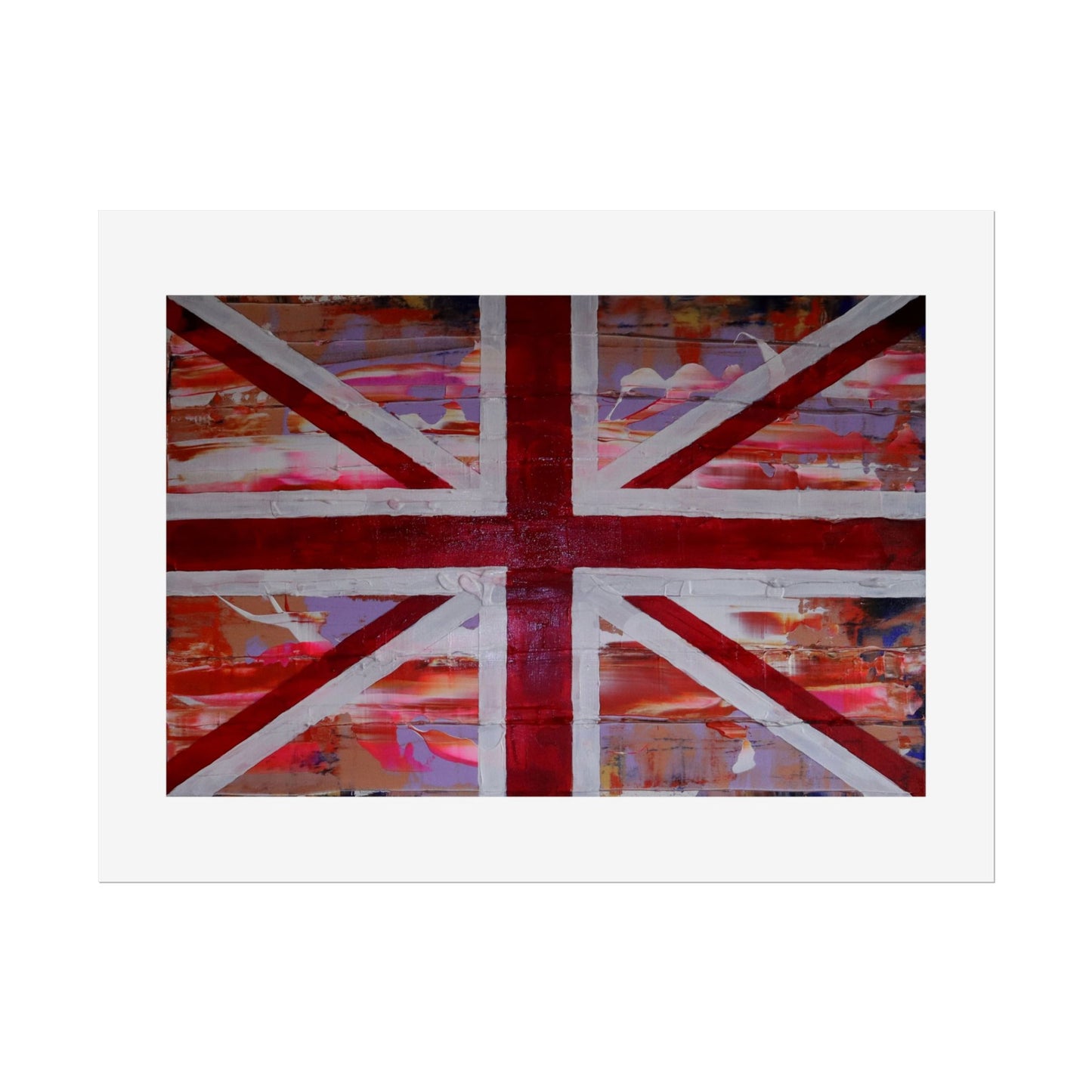Union Jack is back! by Norman Barrett Wall Art Print