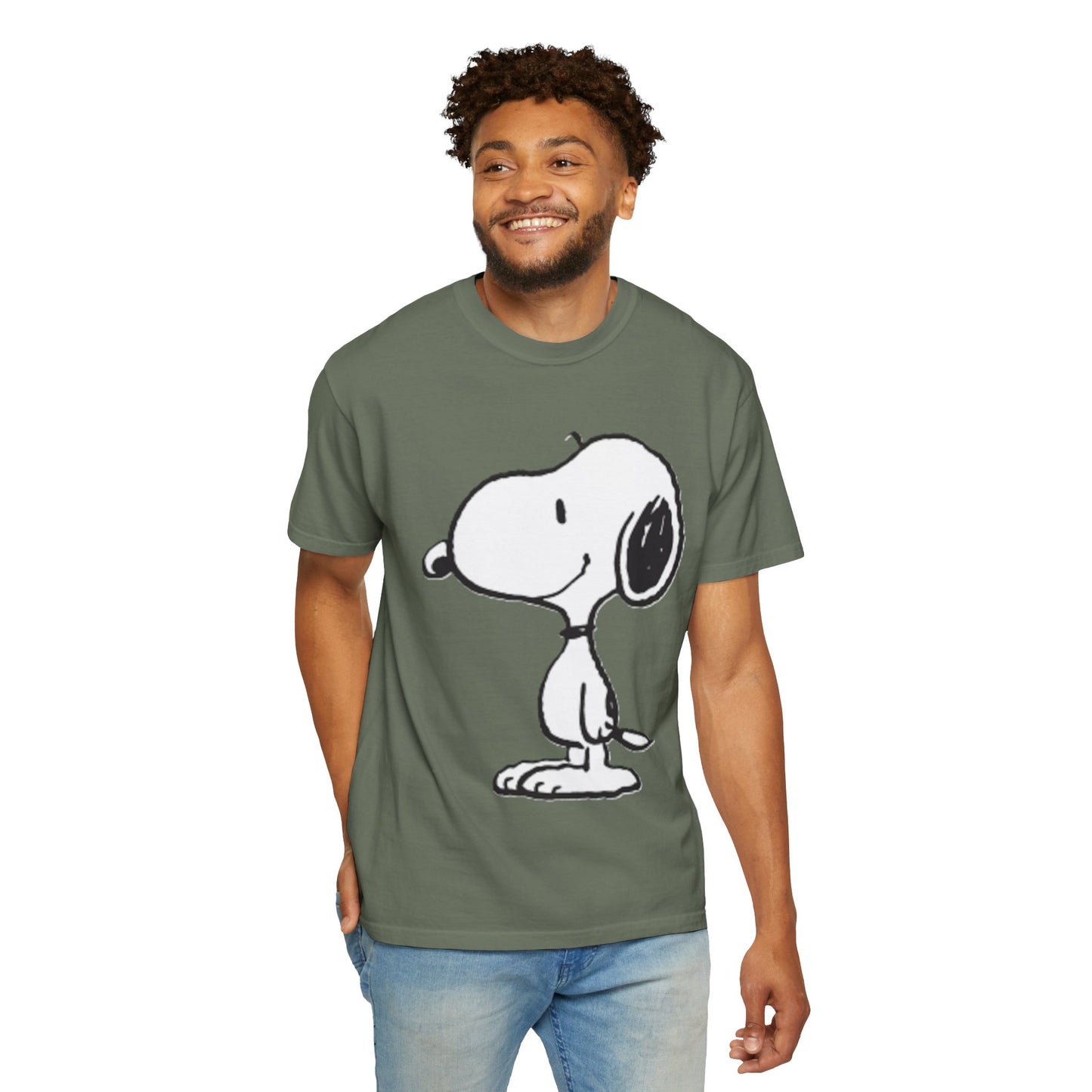 Classic Snoopy Unisex Garment-Dyed T-shirt