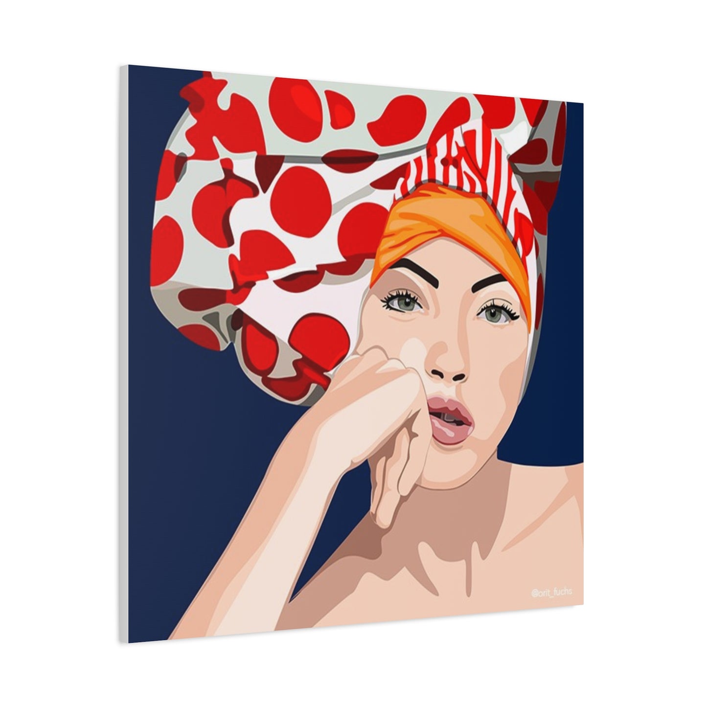 Vivid 20 by Orit Fuchs Canvas Wall Art Print