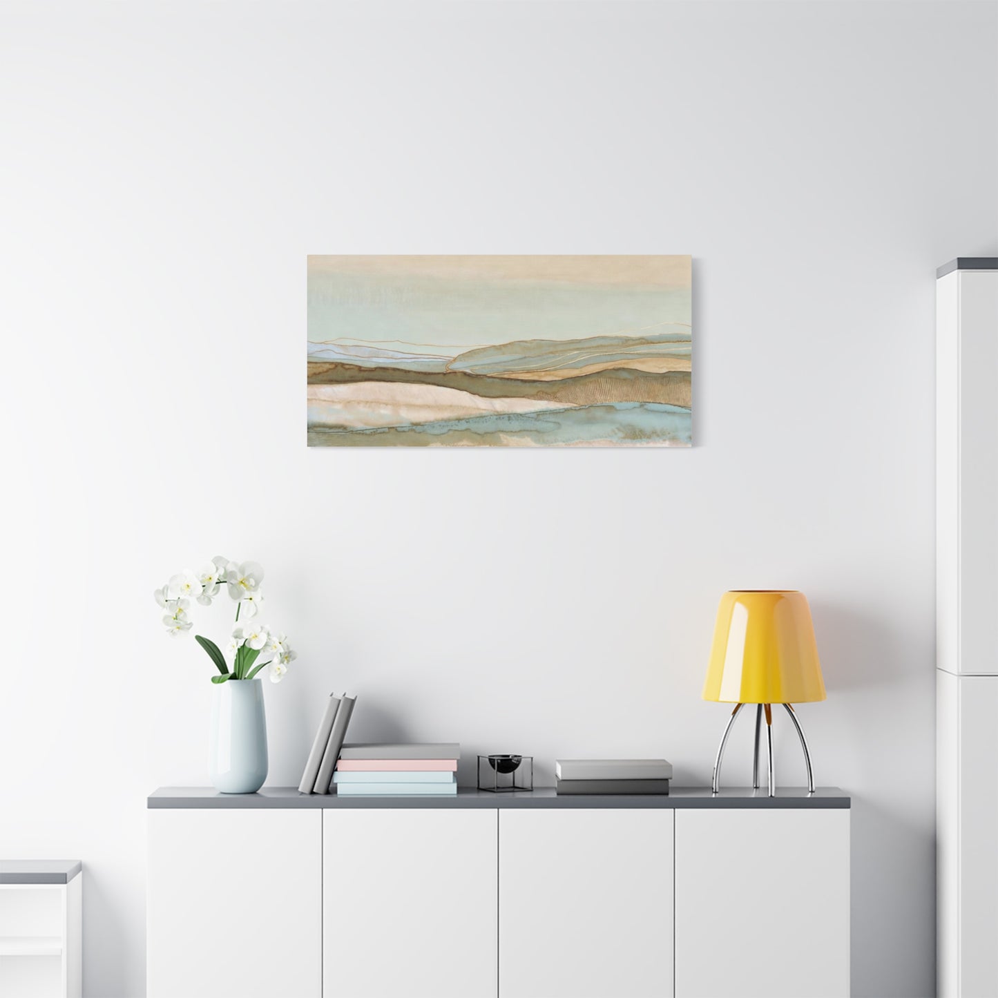 Coastal Abstract Canvas