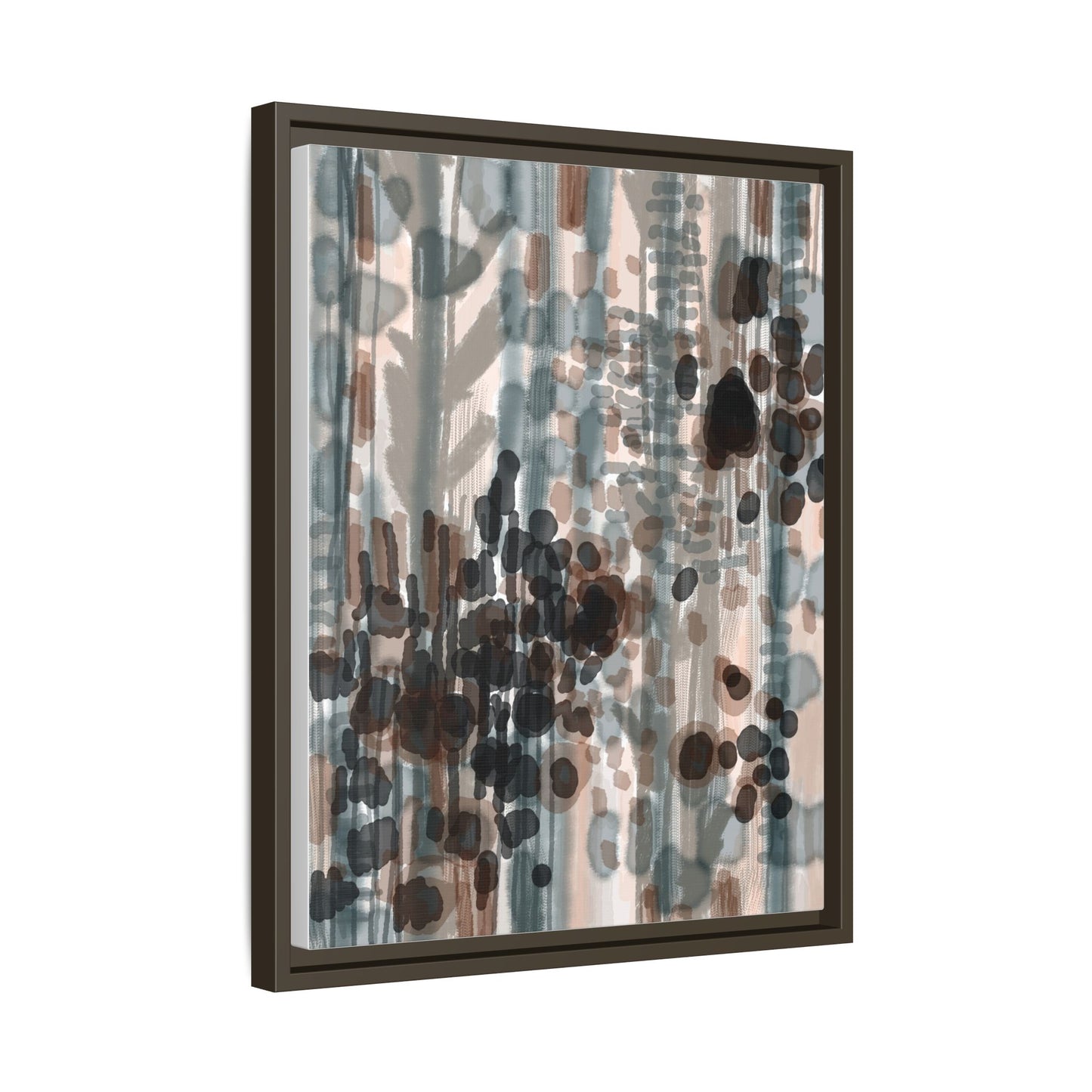 Vleken by an unknown artist Framed Canvas Art