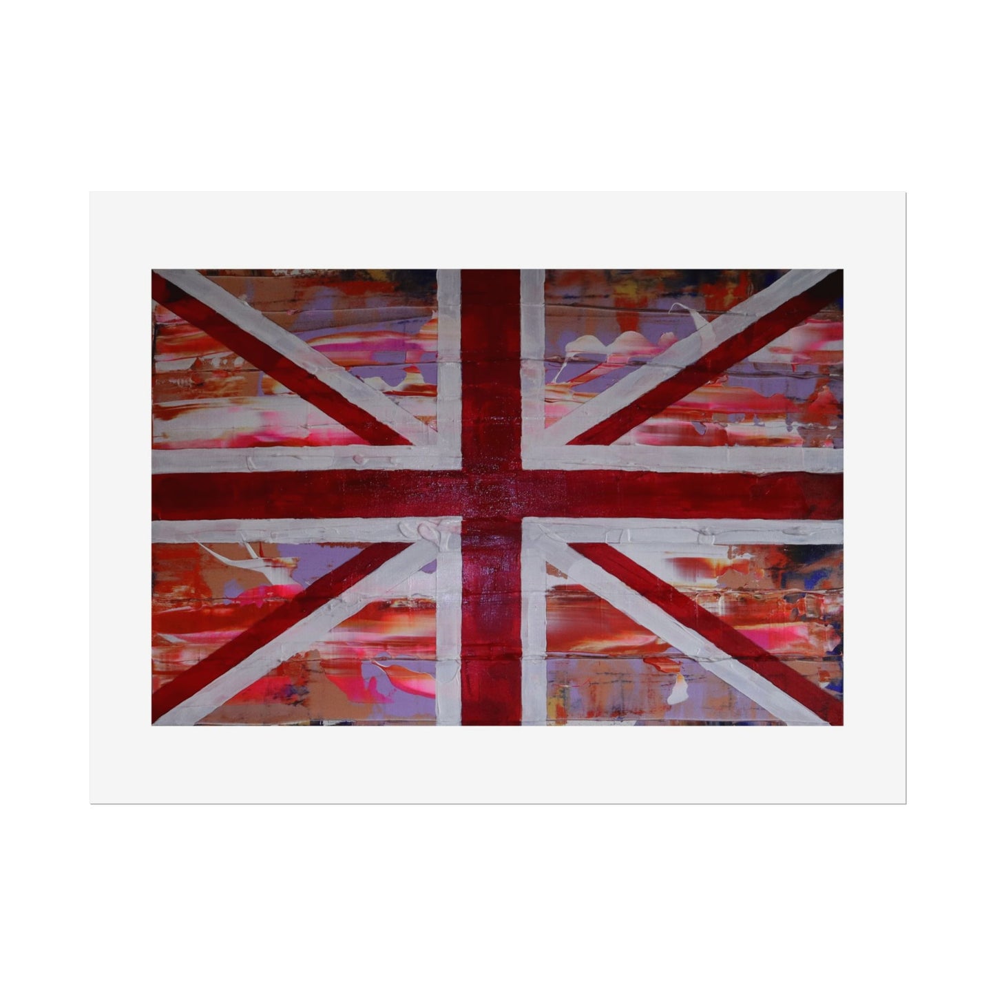 Union Jack is back! by Norman Barrett Wall Art Print