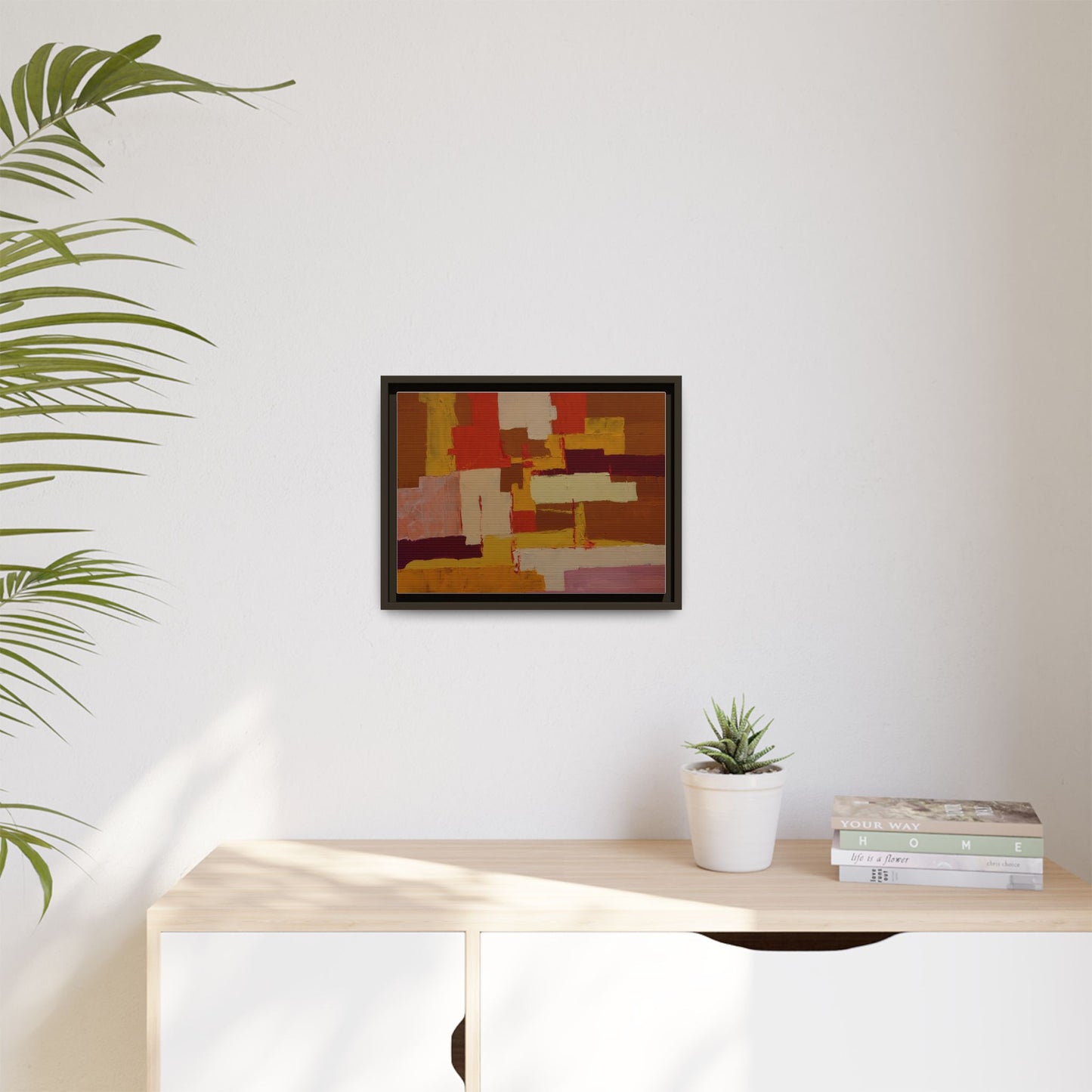 Tableau Confusion by Nicolae Calancea Framed Canvas Wall Art Print