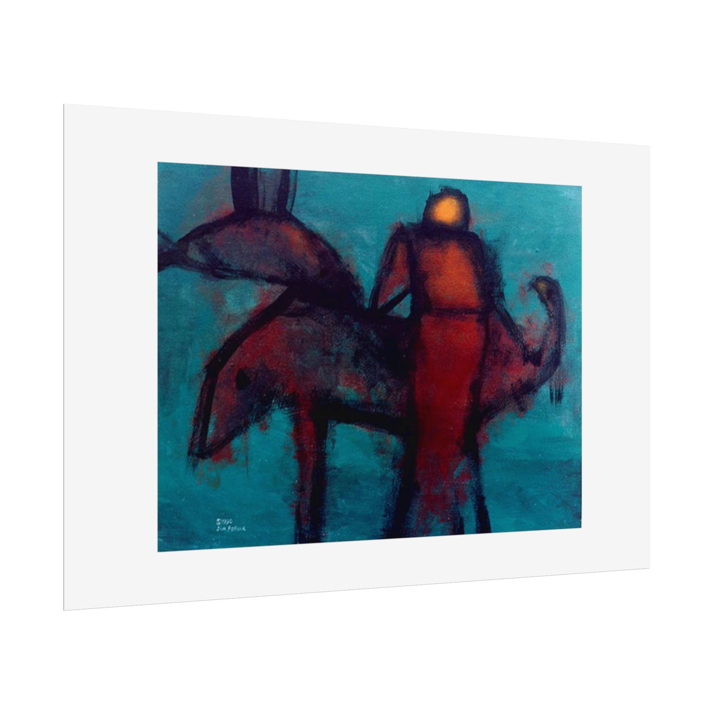 Dominion (Acrylic) by James Pollock Wall Art Print