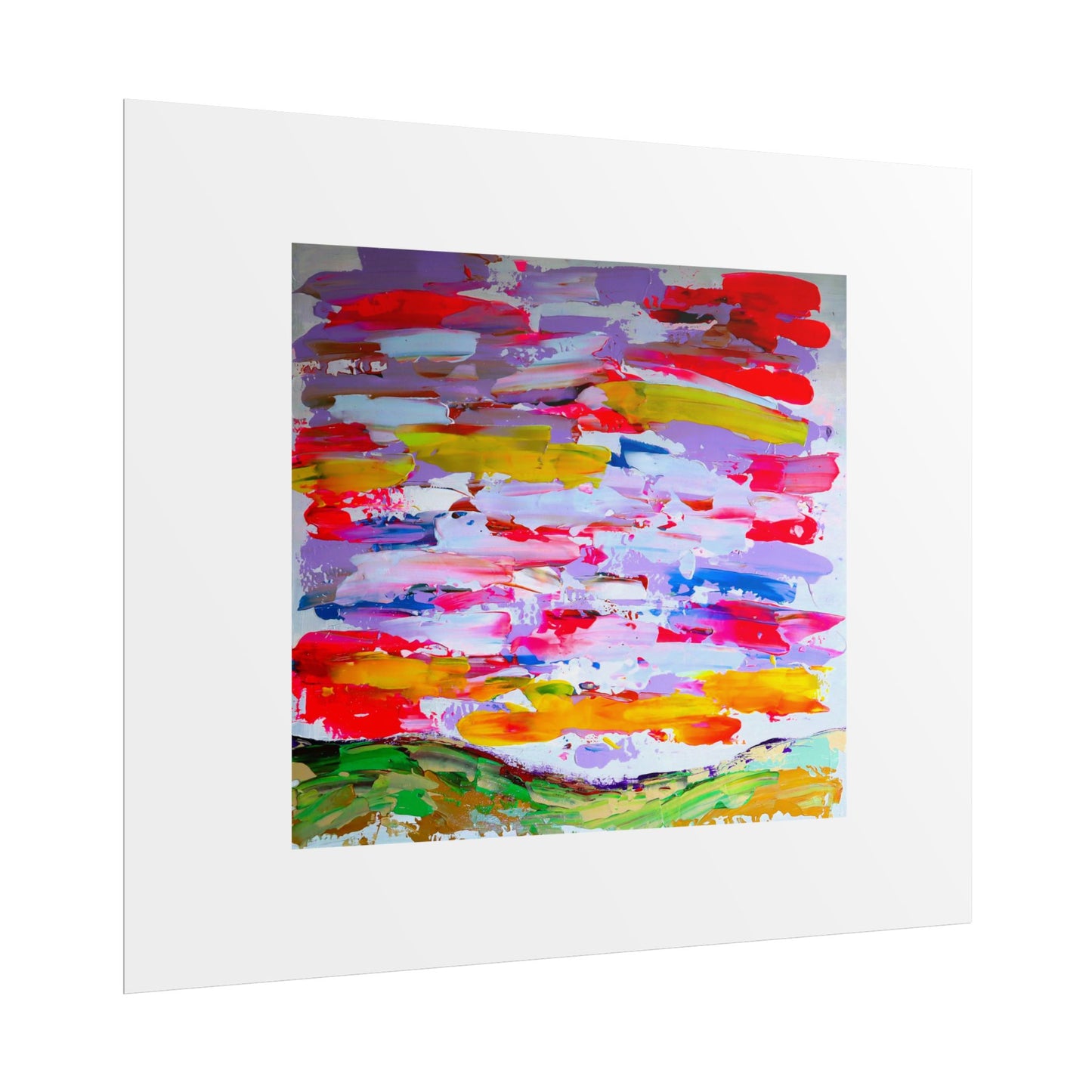 Sunny day in may by Norman Barrett Wall Art Print