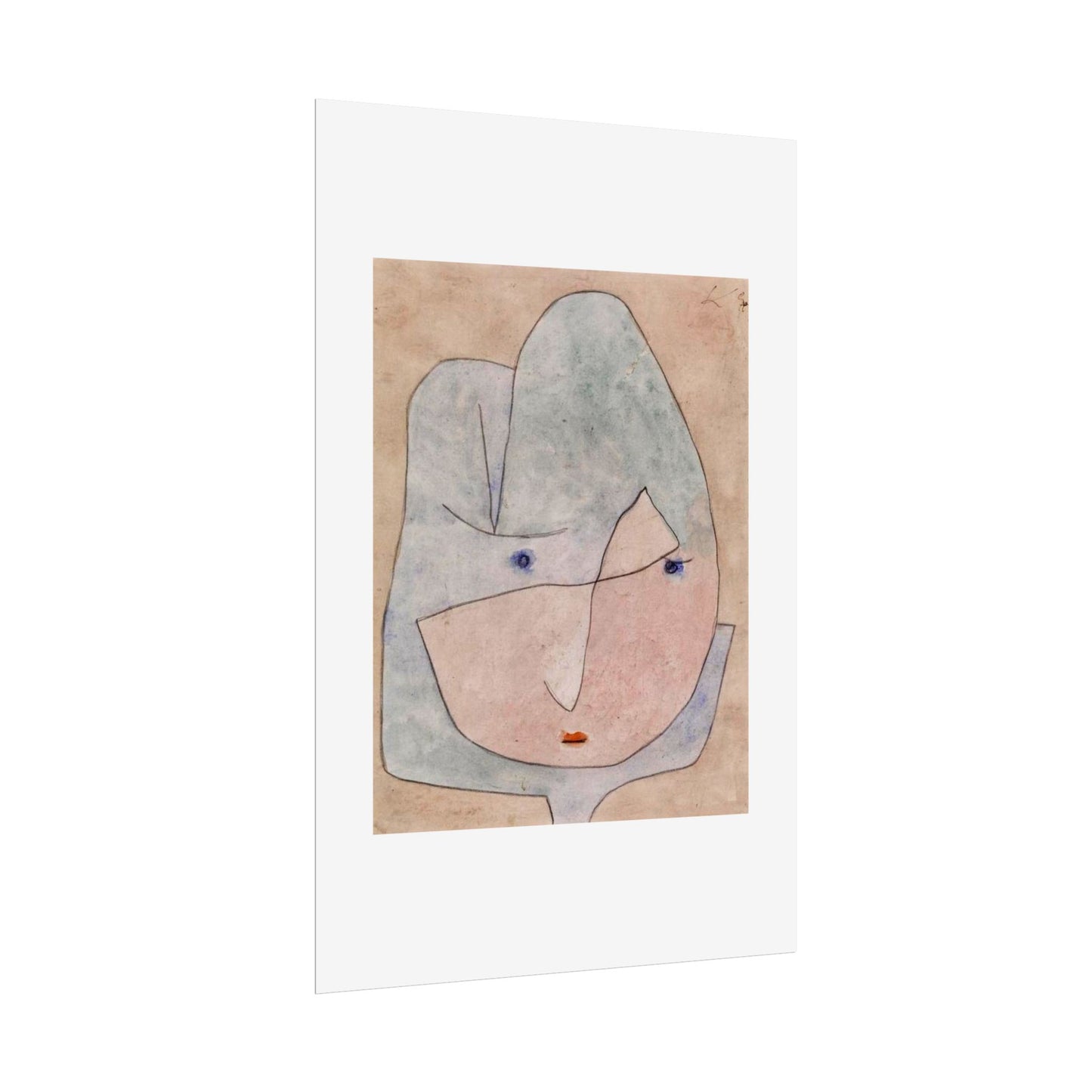 This Bloom is About to Wither by Paul Klee Wall Art Print
