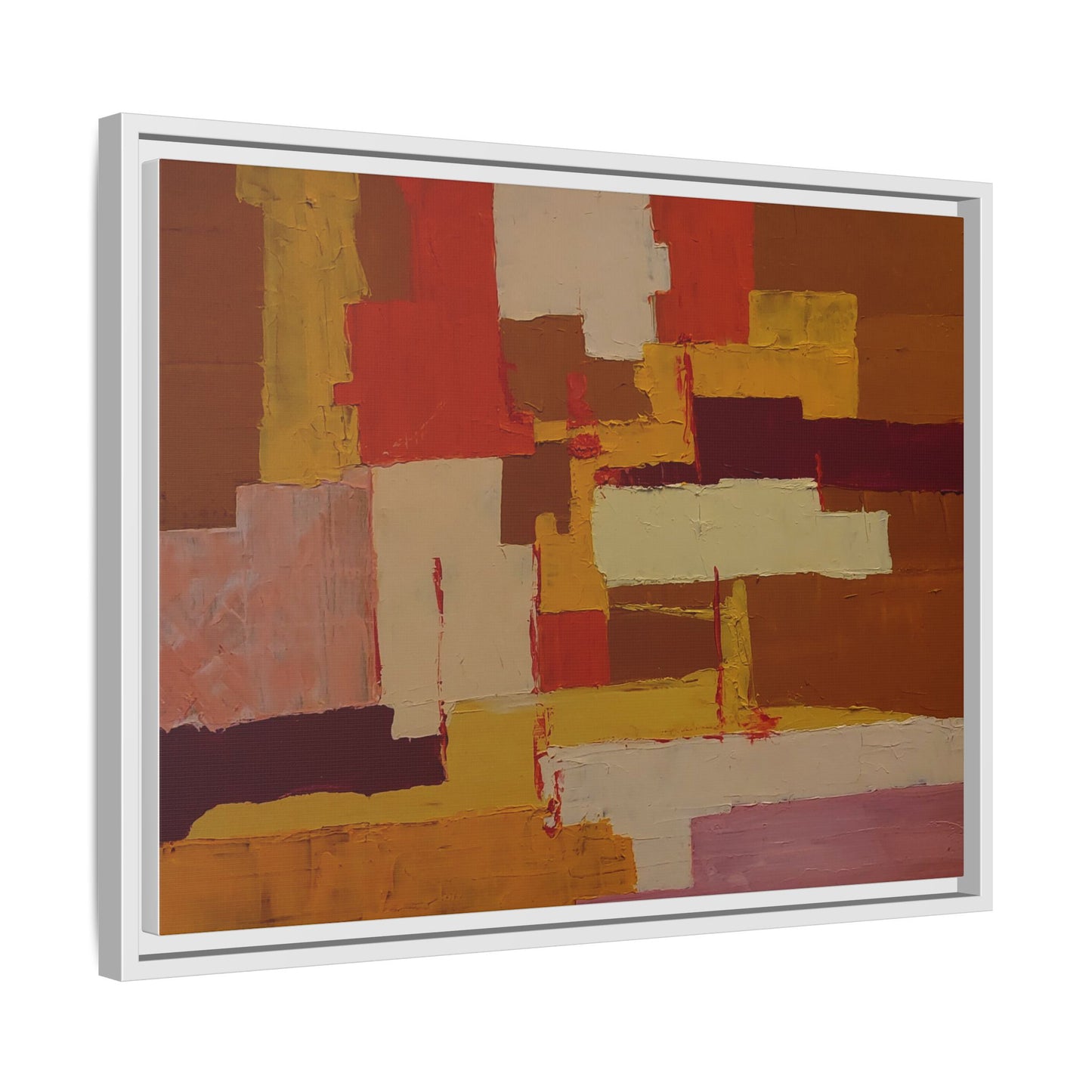 Tableau Confusion by Nicolae Calancea Framed Canvas Wall Art Print
