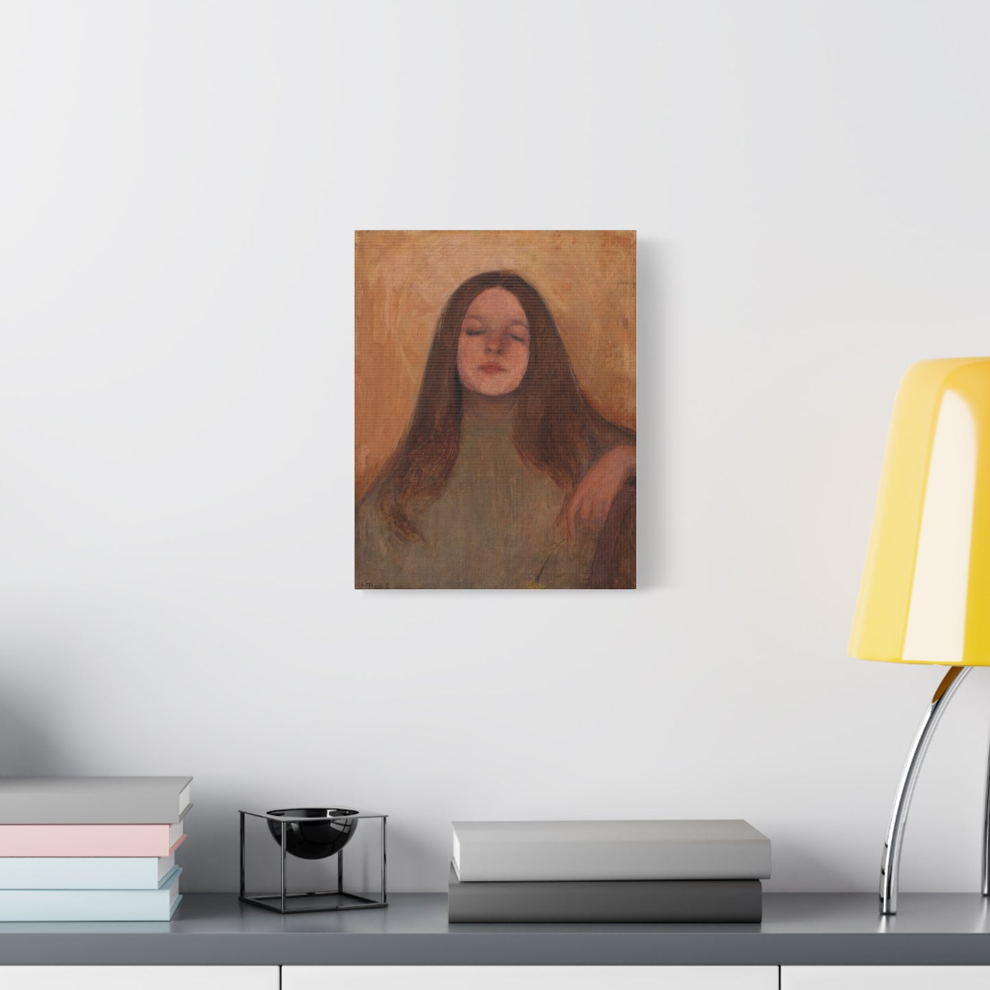 Thyra Elisabeth by Ellen Thesleff Matte Canvas Wall Art Print